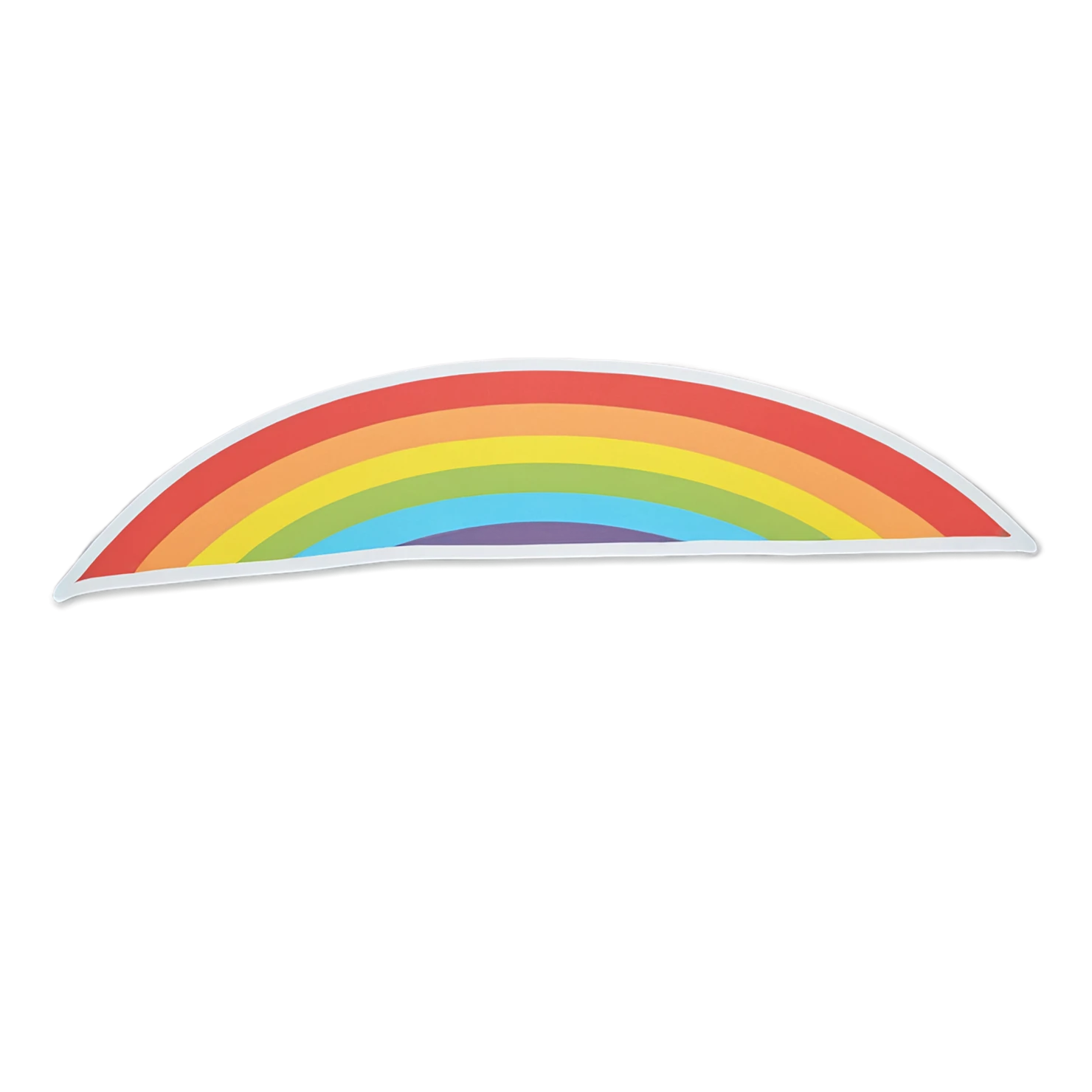 Rainbow cute sticker isolated on transparent background #21735