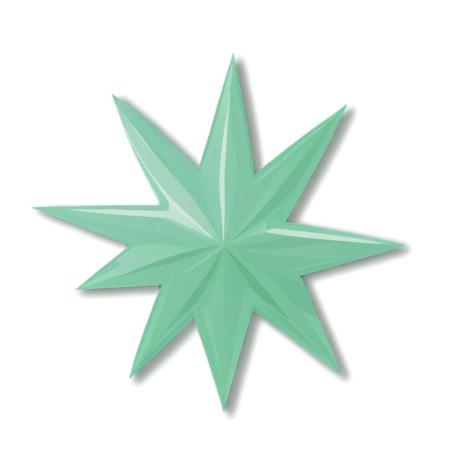 Star cute sticker isolated on transparent background #21861