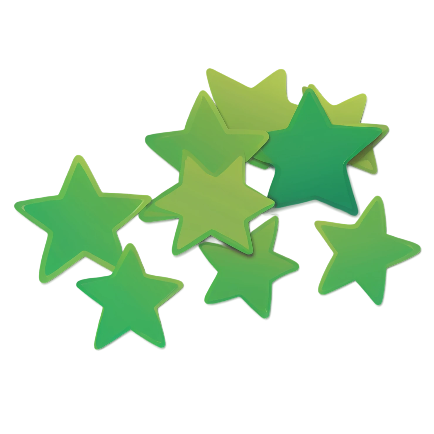 Star cute sticker isolated on transparent background #21865