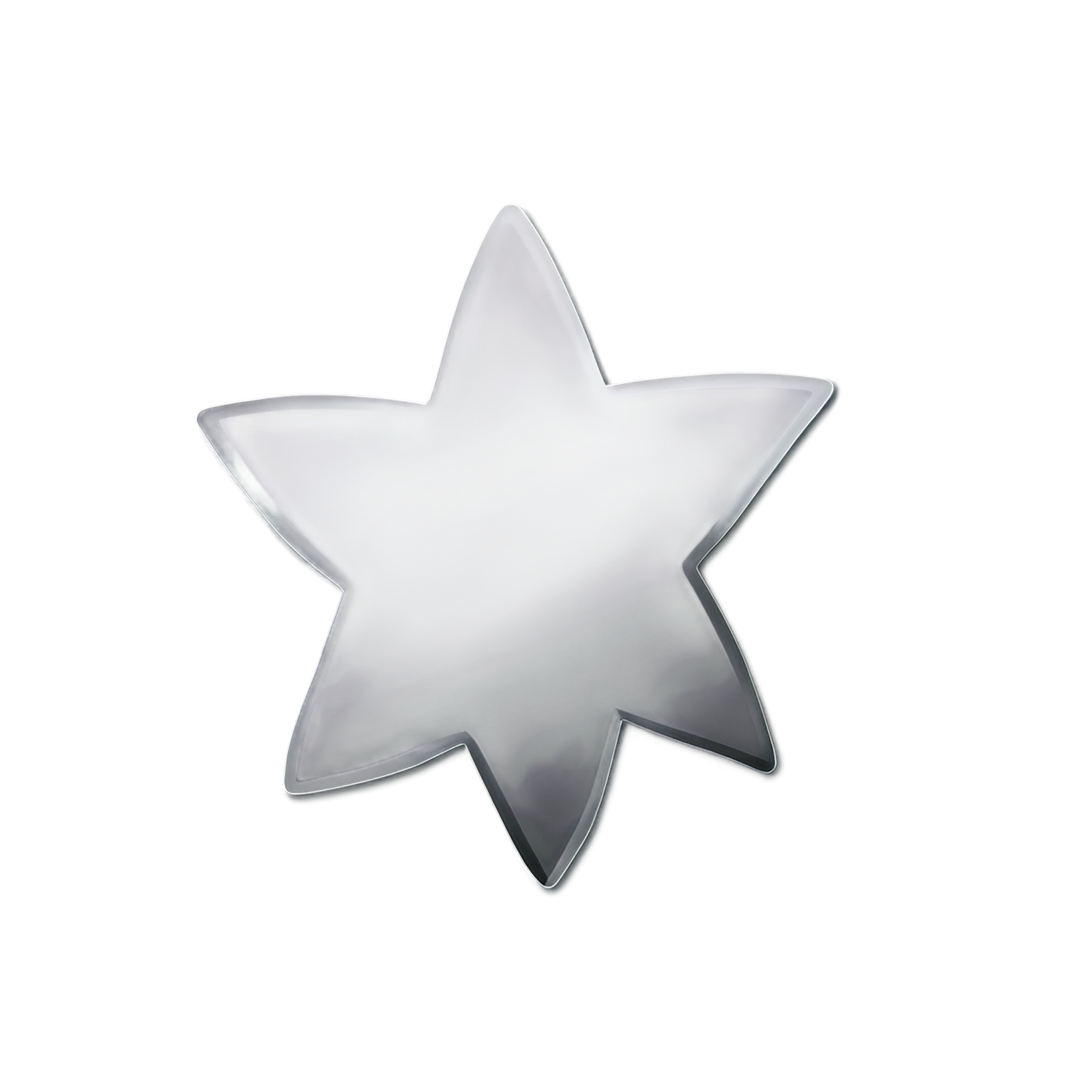 Star cute sticker isolated on transparent background #21871