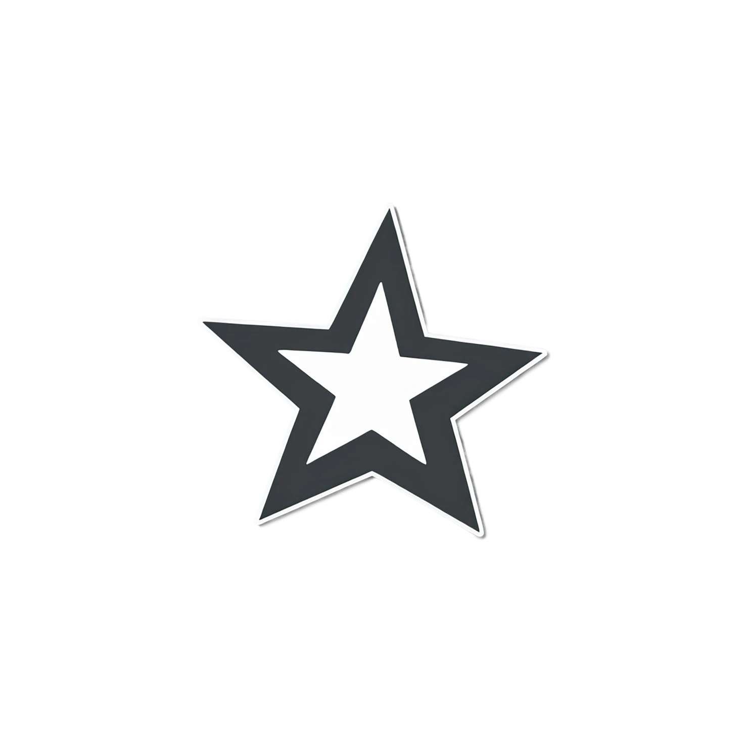Star cute sticker isolated on transparent background #21875