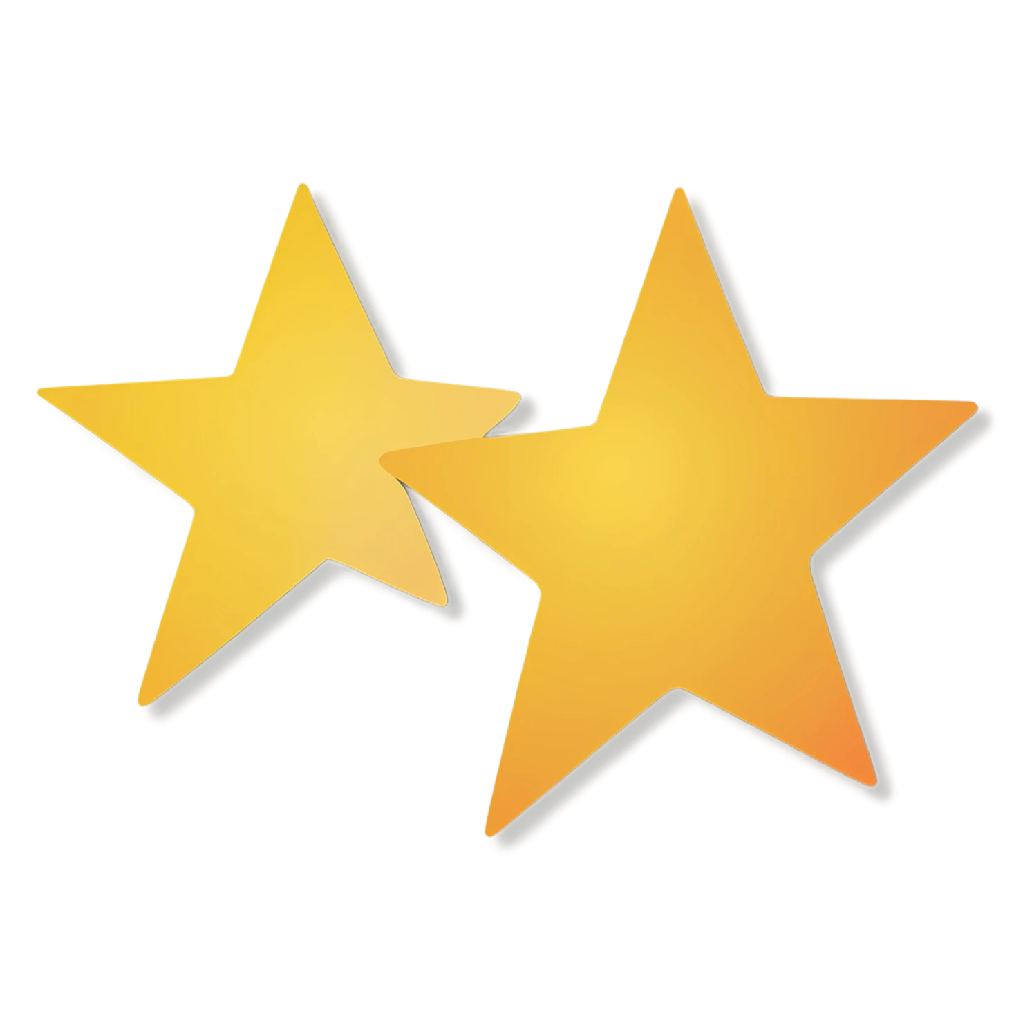 Star cute sticker isolated on transparent background #21901