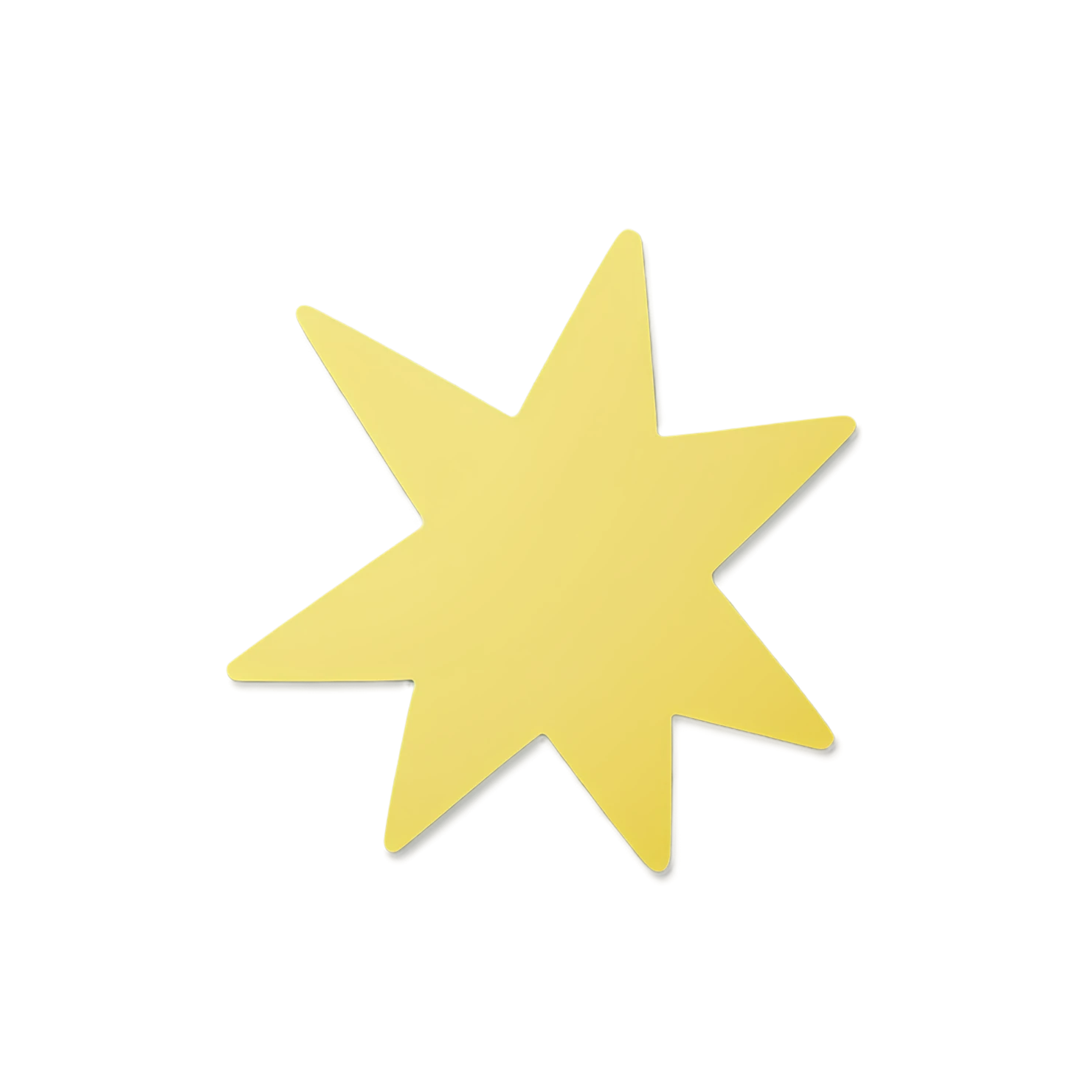 Star cute sticker isolated on transparent background #21999