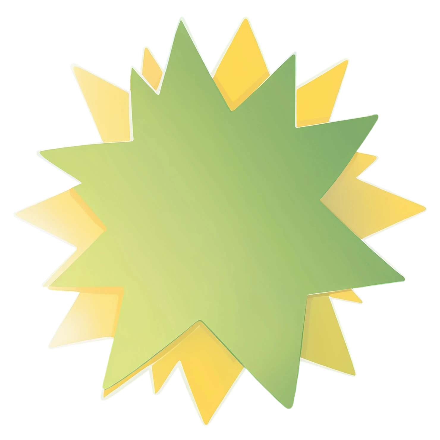 Star cute sticker isolated on transparent background #22018
