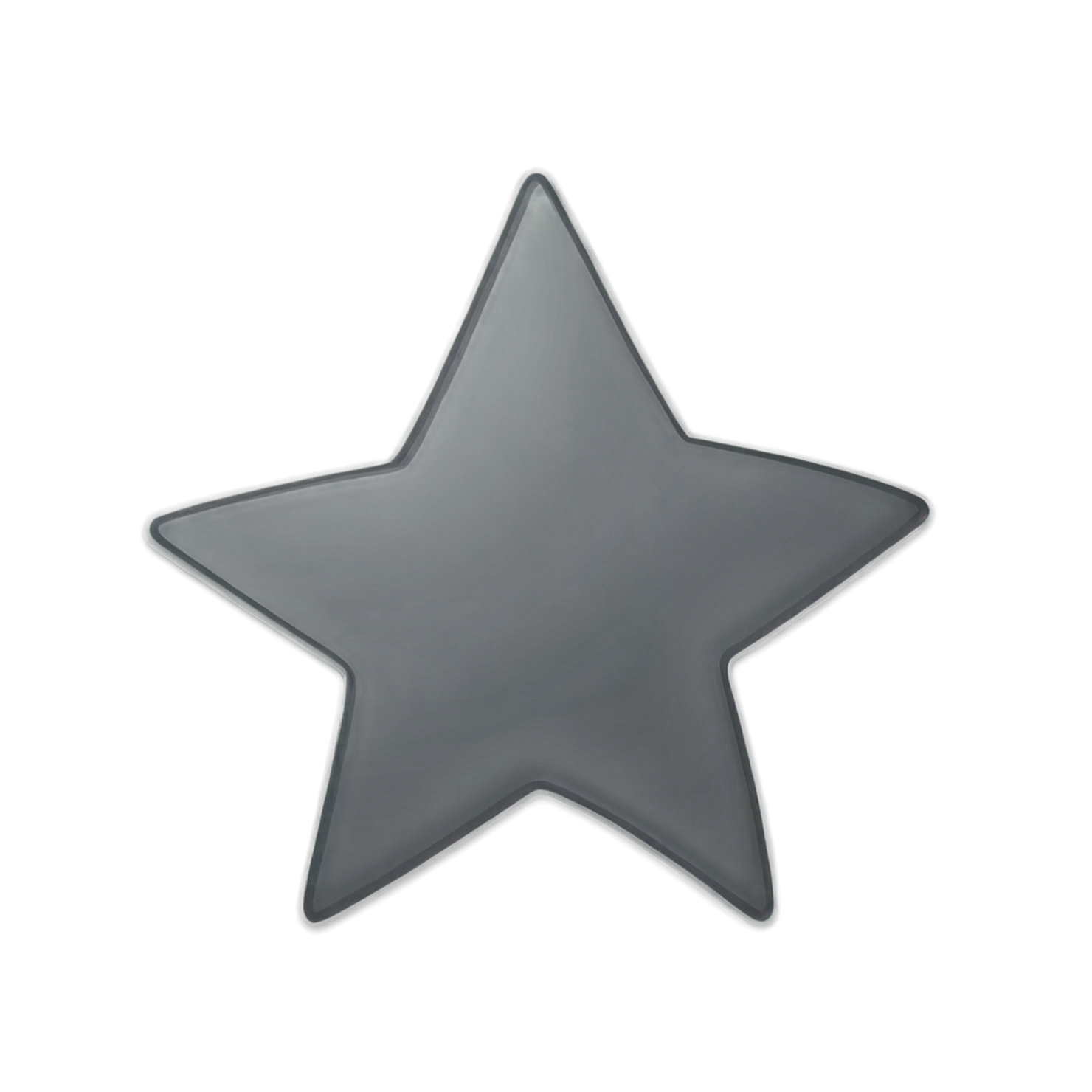 Star cute sticker isolated on transparent background #22033