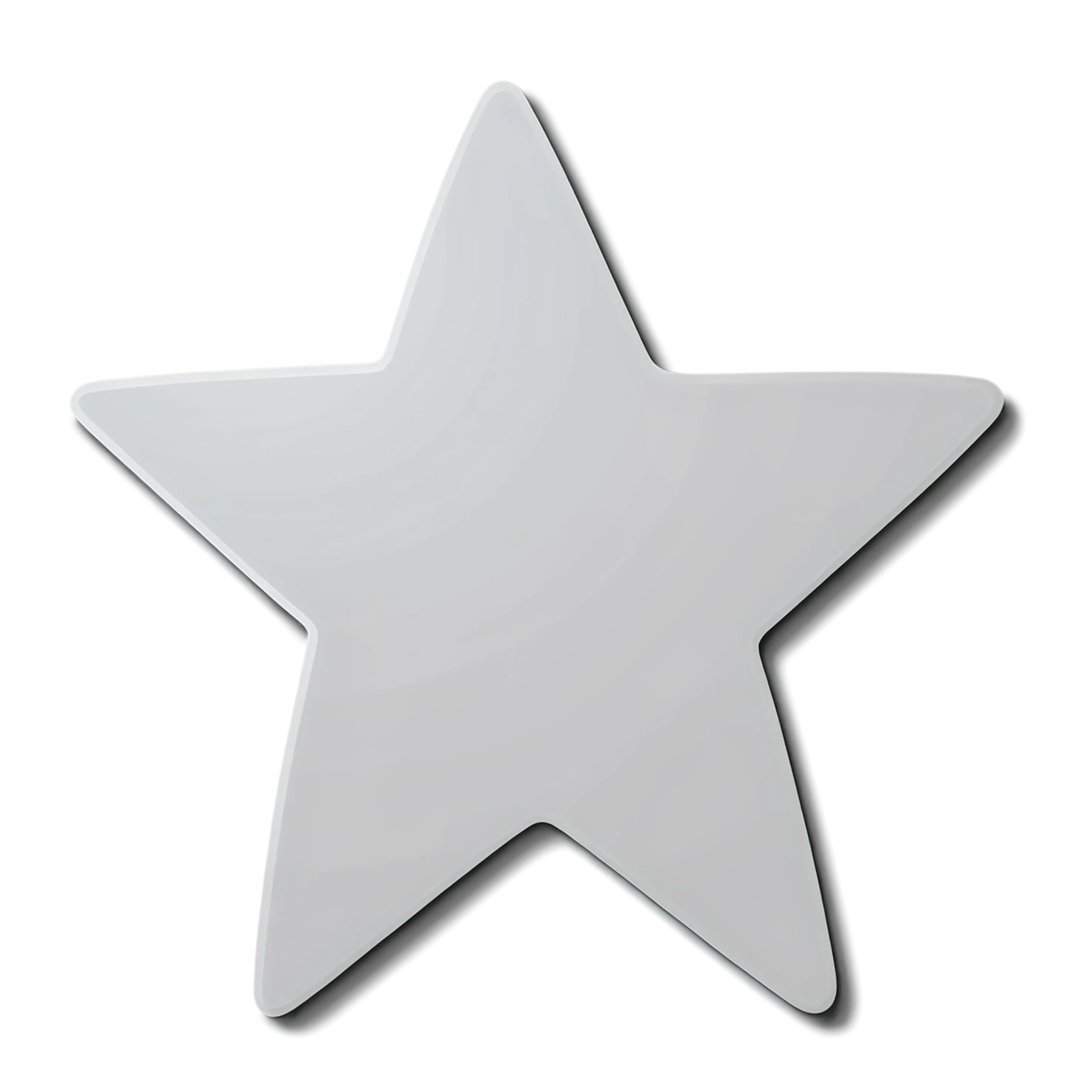 Star cute sticker isolated on transparent background #22039