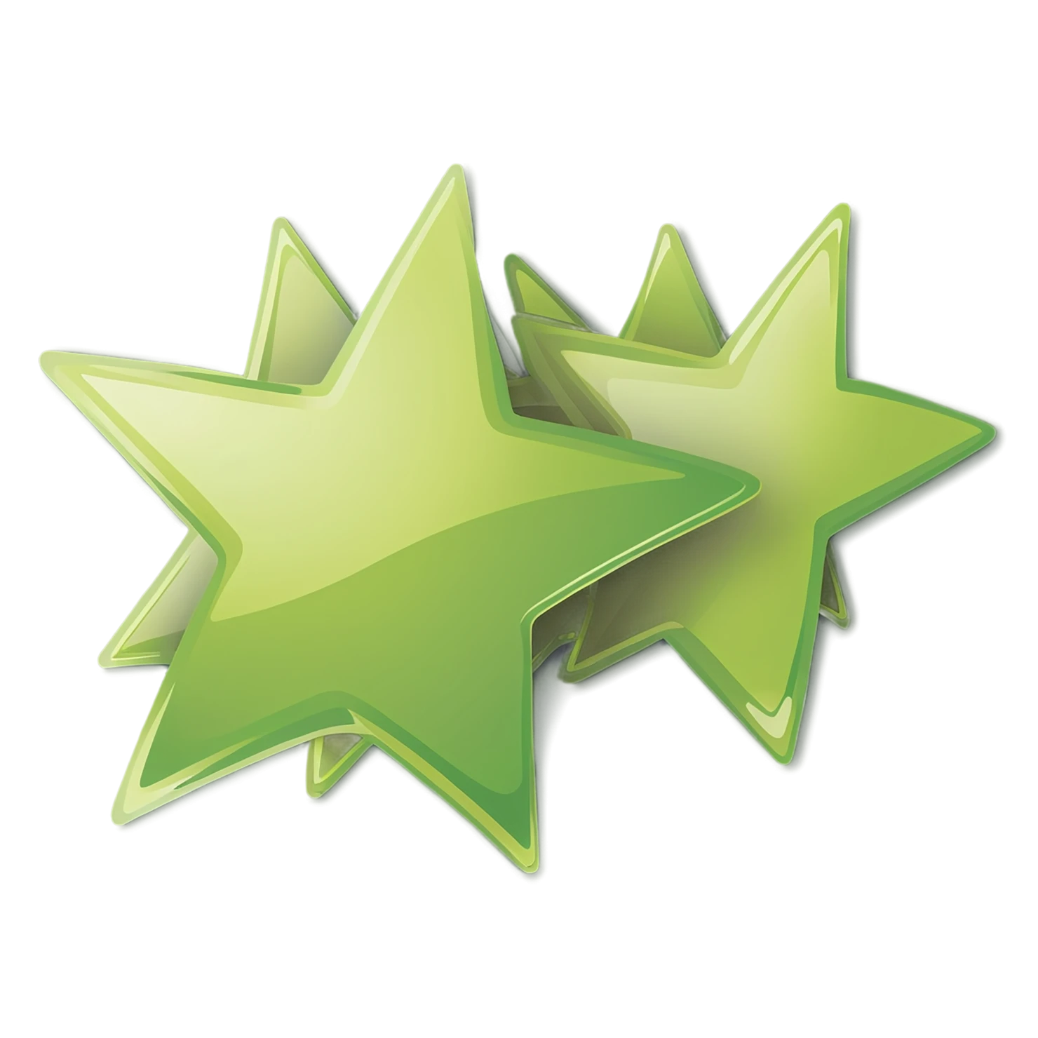 Star cute sticker isolated on transparent background #22063