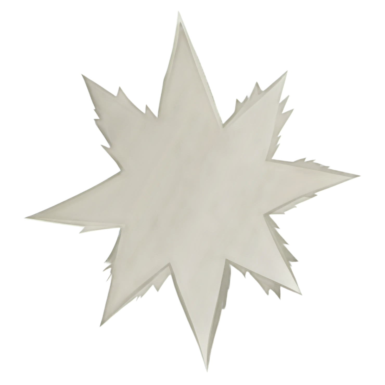 Star cute sticker isolated on transparent background #22088