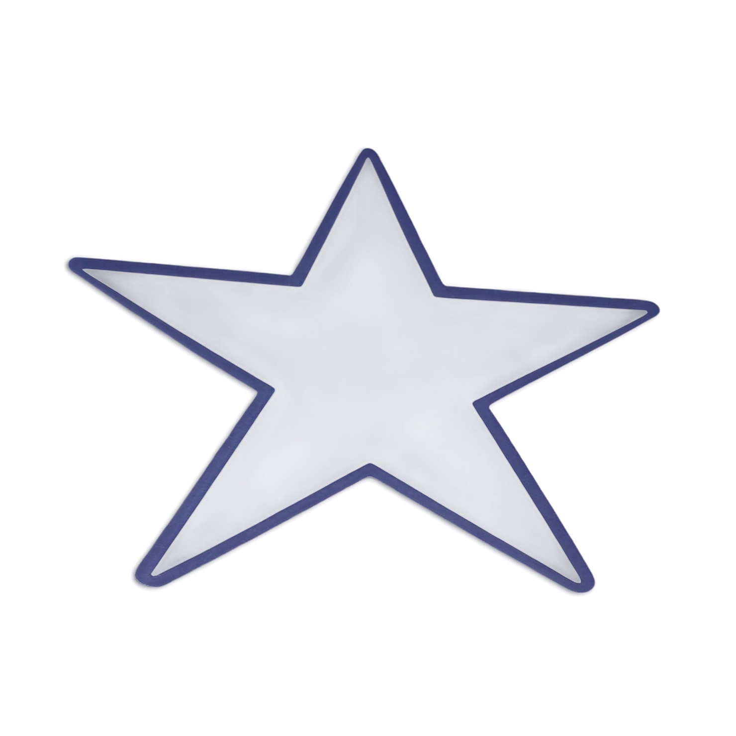 Star cute sticker isolated on transparent background #22093