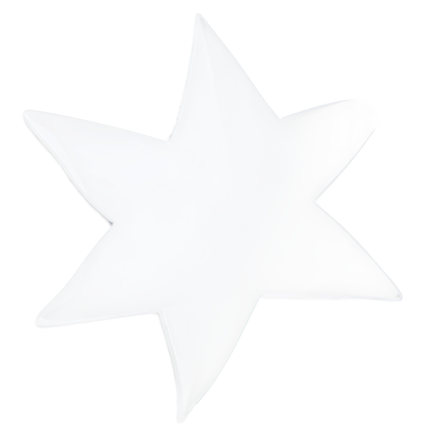Star cute sticker isolated on transparent background #22095