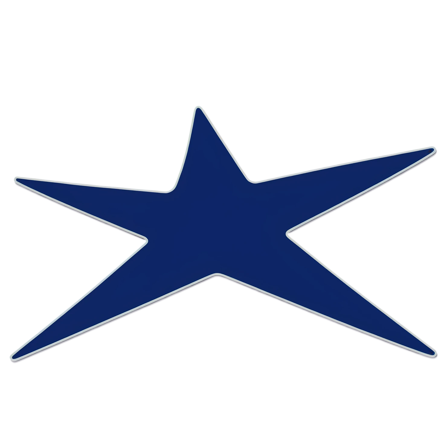 Star cute sticker isolated on transparent background #22104
