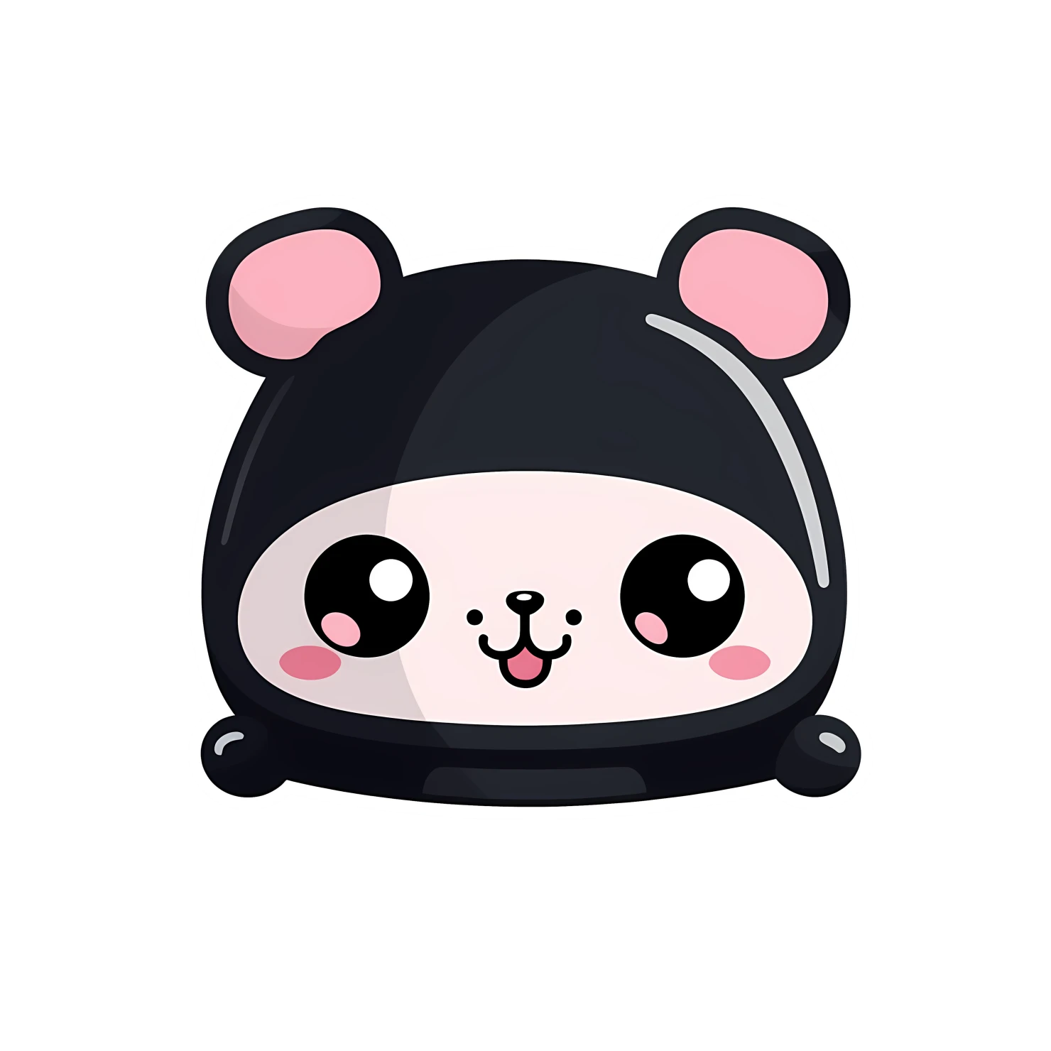 Kawaii car sticker isolated on transparent background #24267