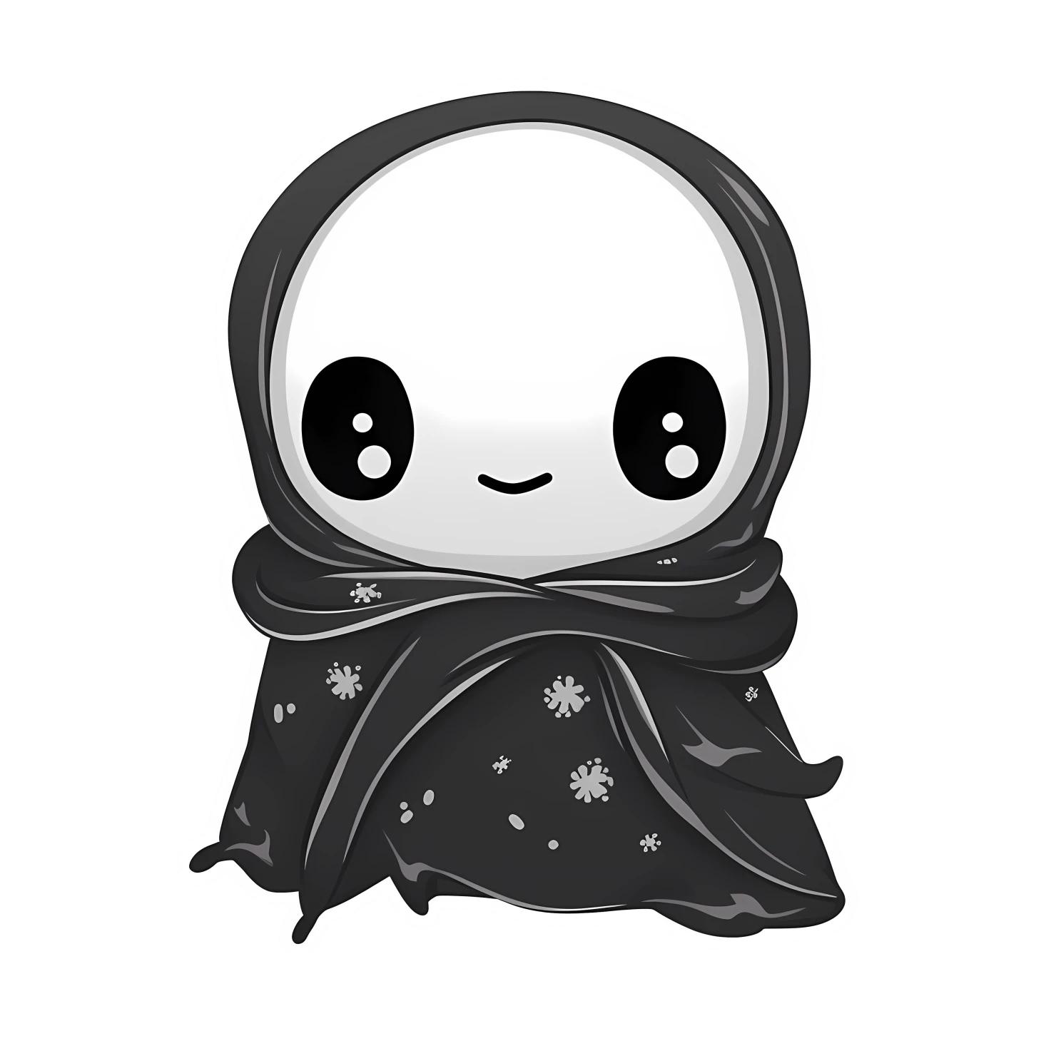 Kawaii scarves or scarf sticker isolated on transparent background #26454