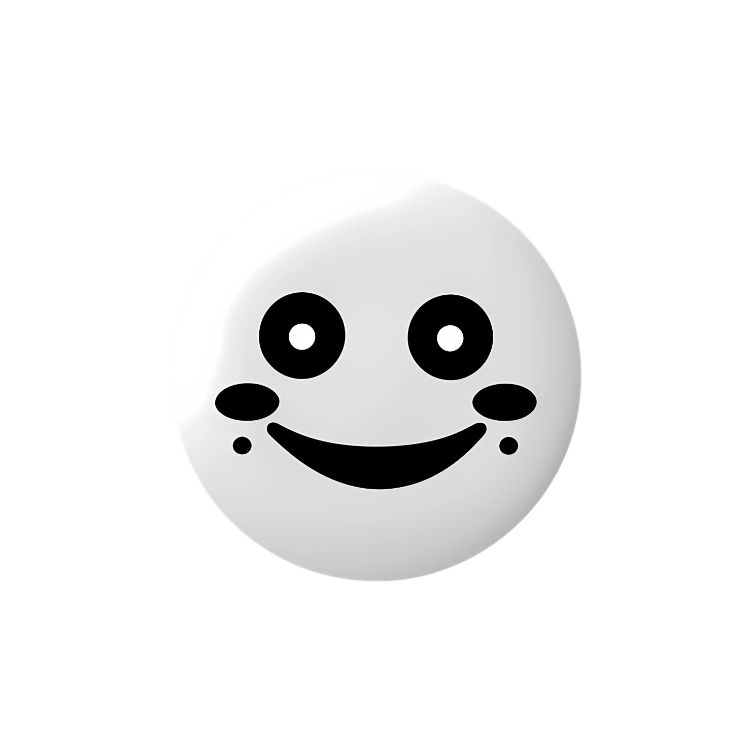 Kawaii sleepy face sticker isolated on transparent background #26673