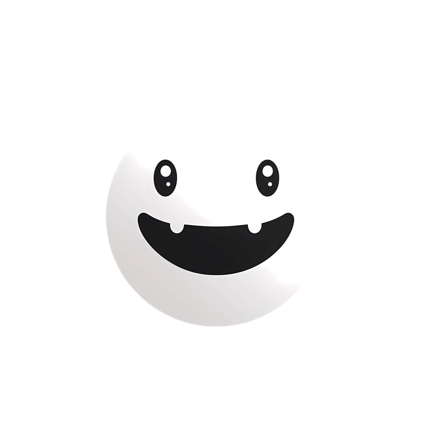 Kawaii sleepy face sticker isolated on transparent background #26676