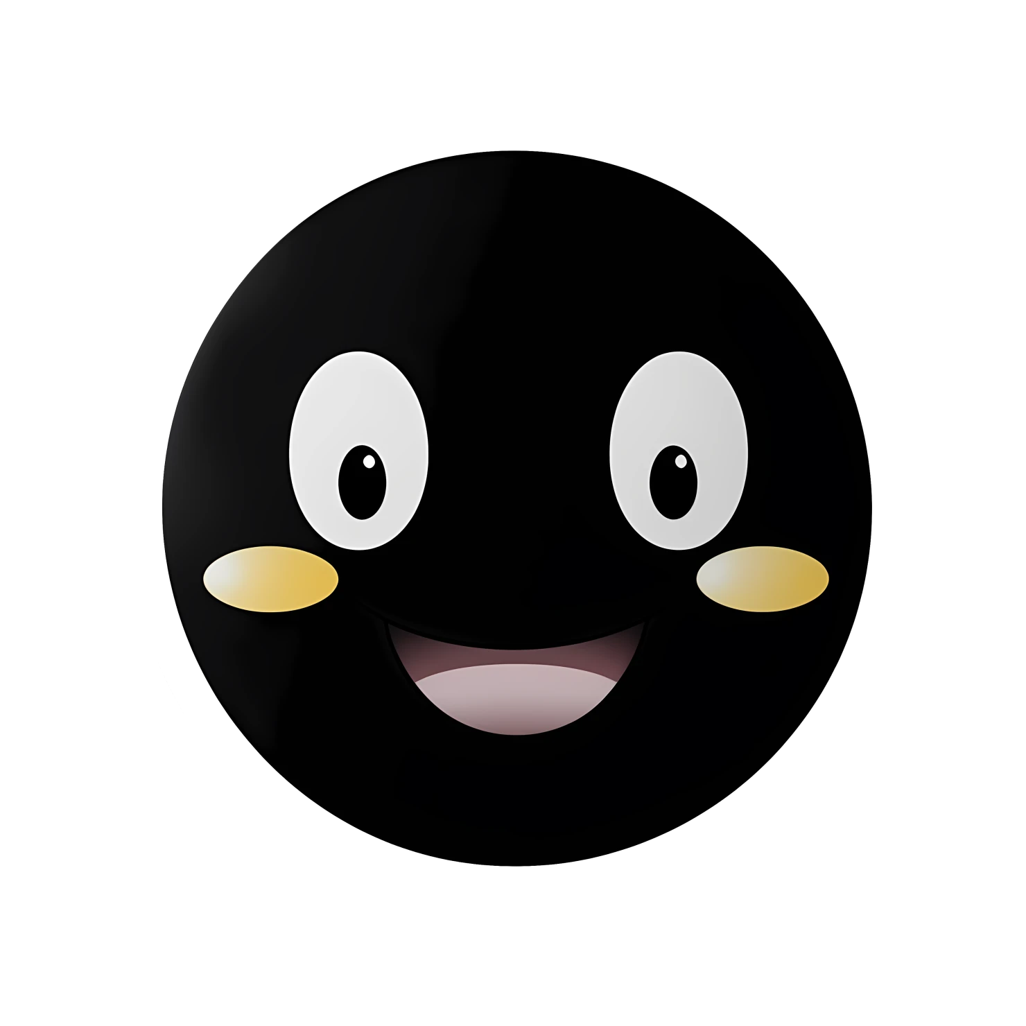 Kawaii sleepy face sticker isolated on transparent background #26685