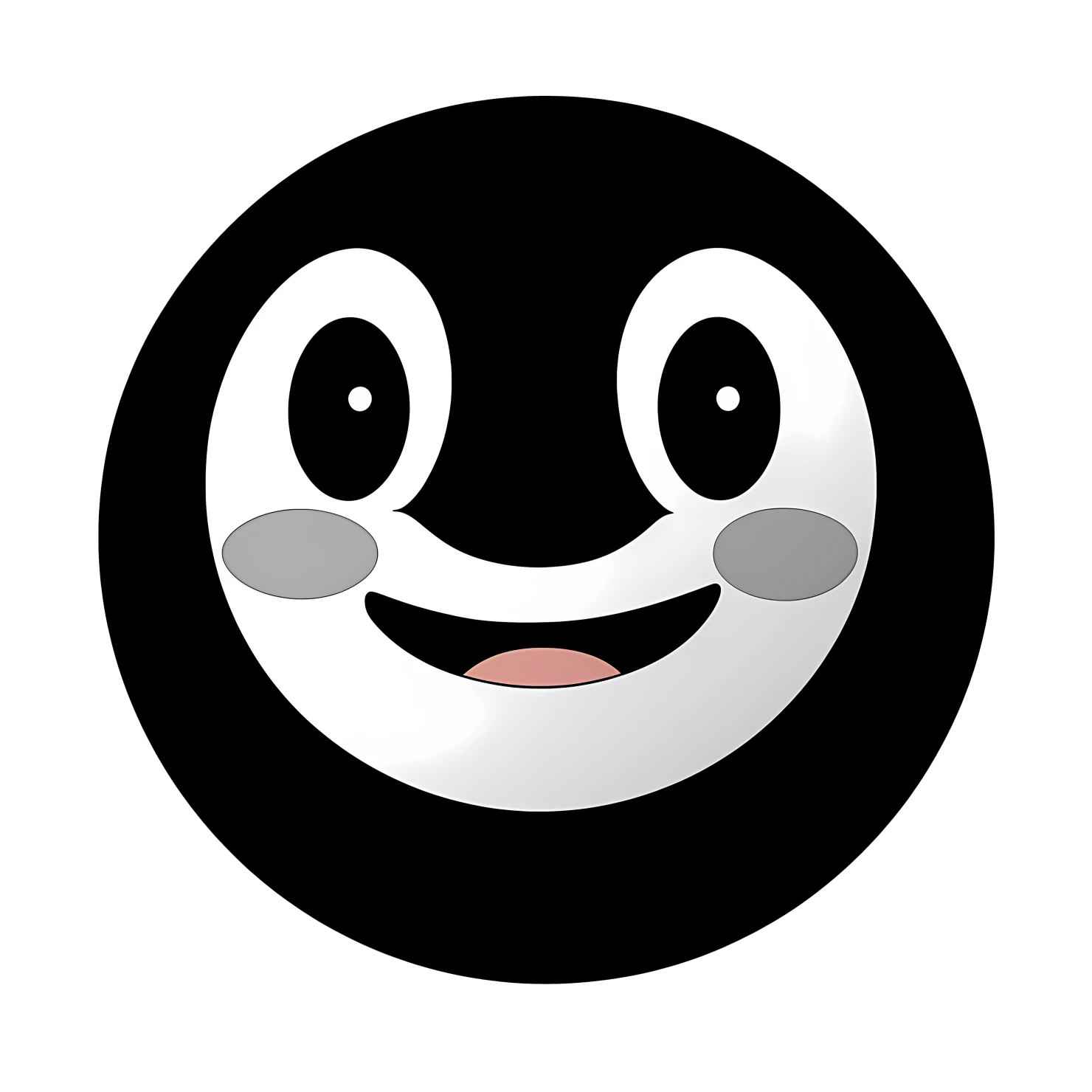 Kawaii sleepy face sticker isolated on transparent background #26687