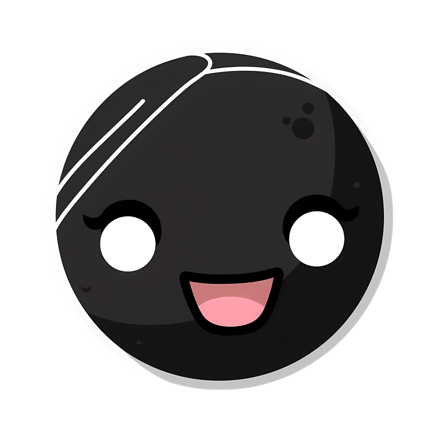 Kawaii sports ball sticker isolated on transparent background #26750