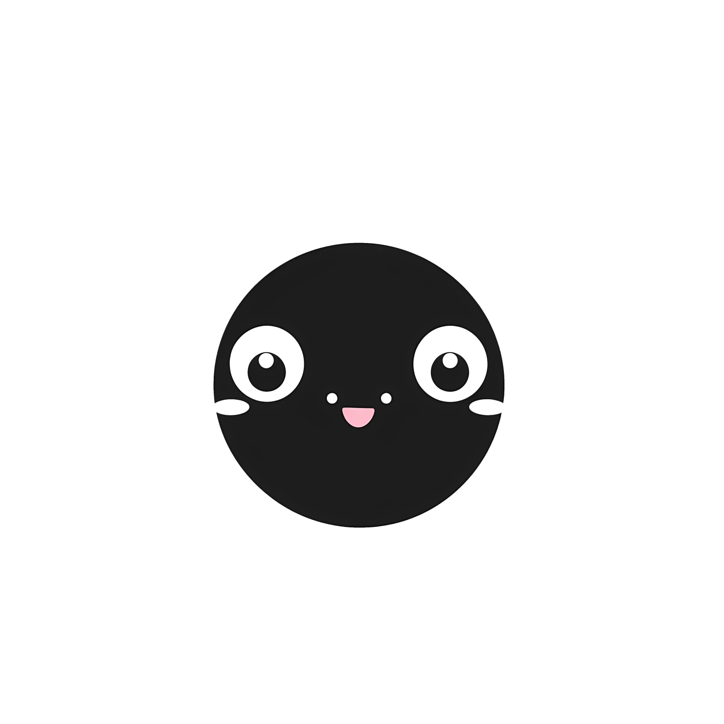 Kawaii star sticker isolated on transparent background #26834