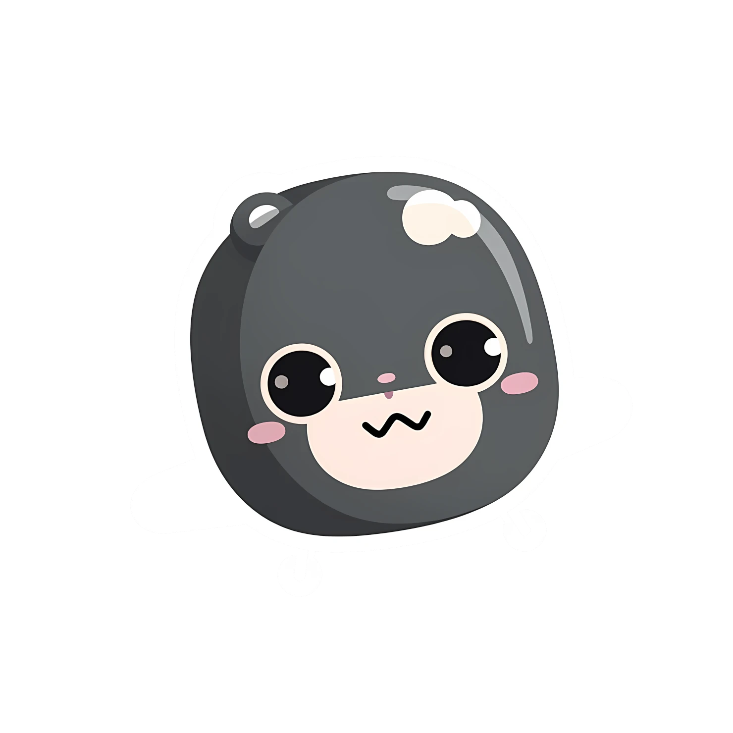 Kawaii airplane isolated on transparent background #27355