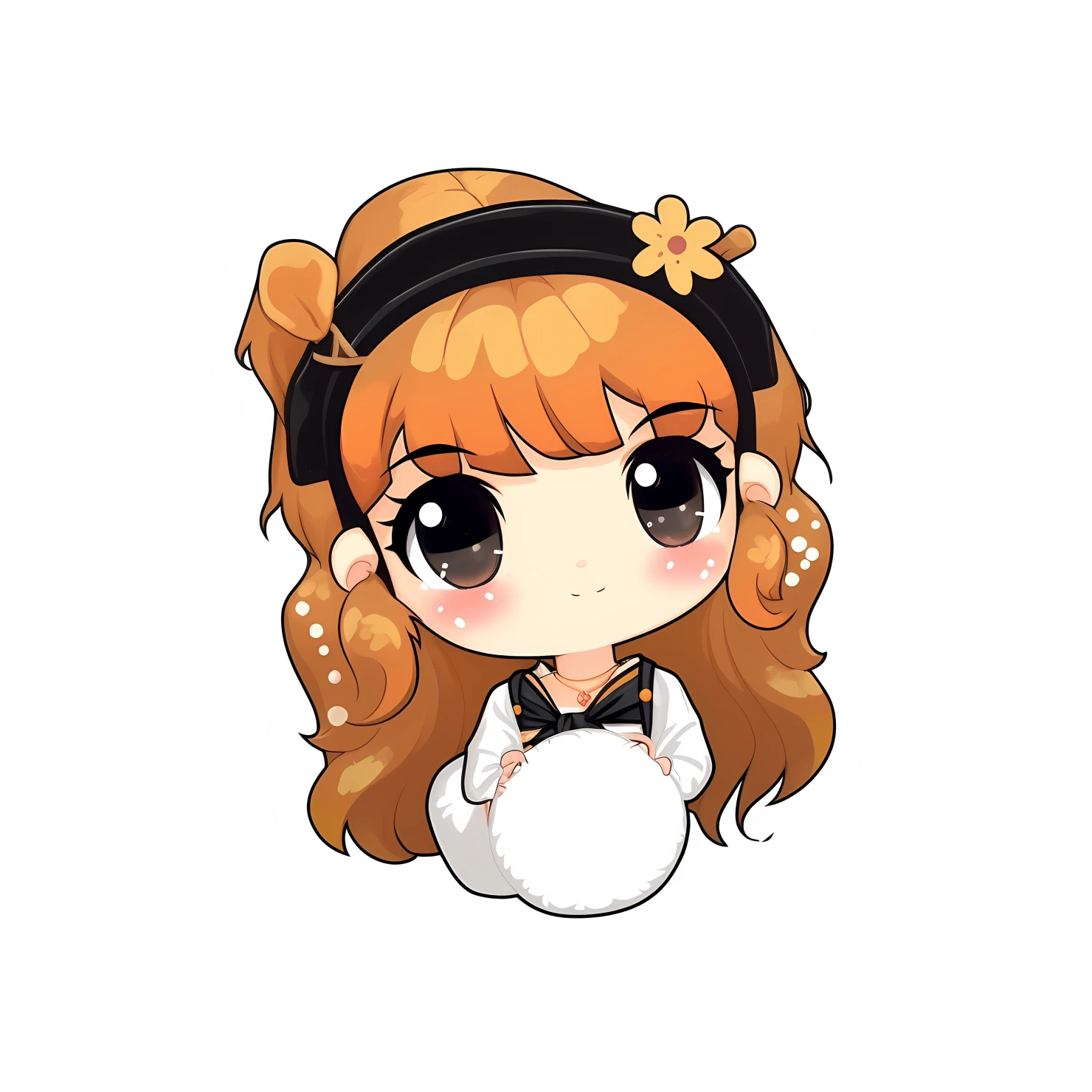 Kawaii centaur sticker isolated on transparent background #27570