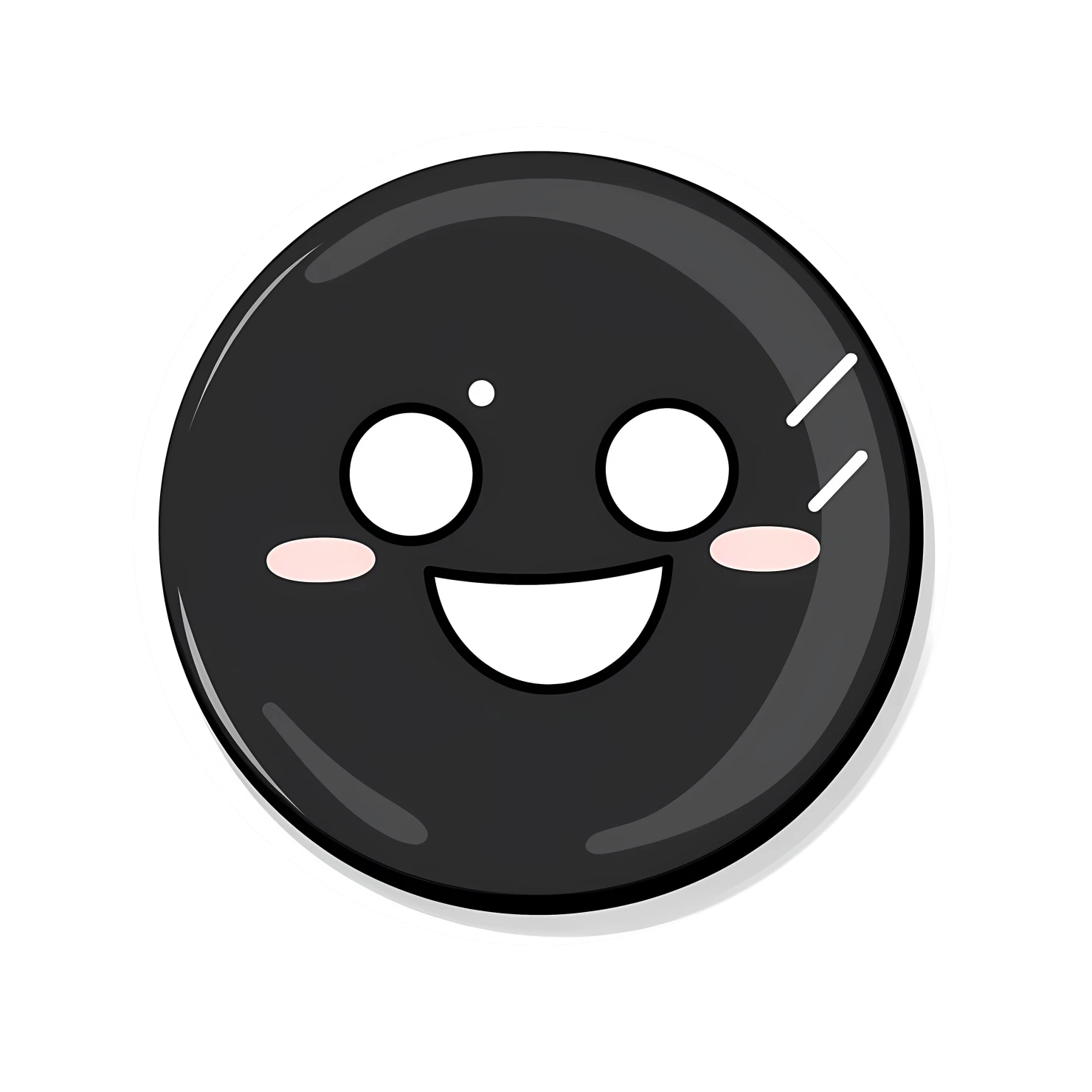 Kawaii drum sticker isolated on transparent background #27821