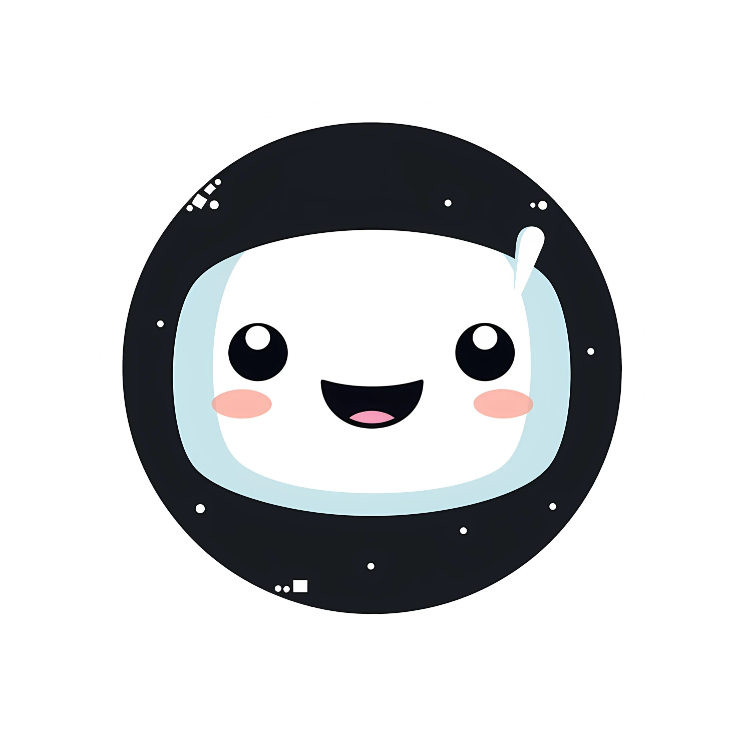 Kawaii drum sticker isolated on transparent background #27822