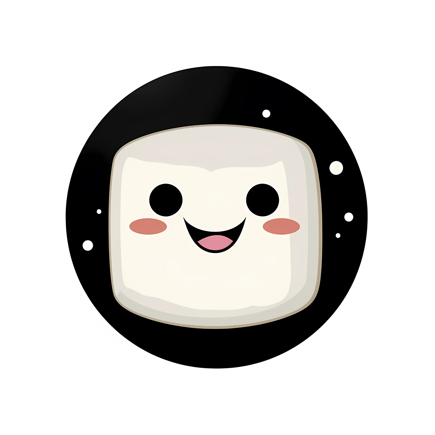 Kawaii drum sticker isolated on transparent background #27824