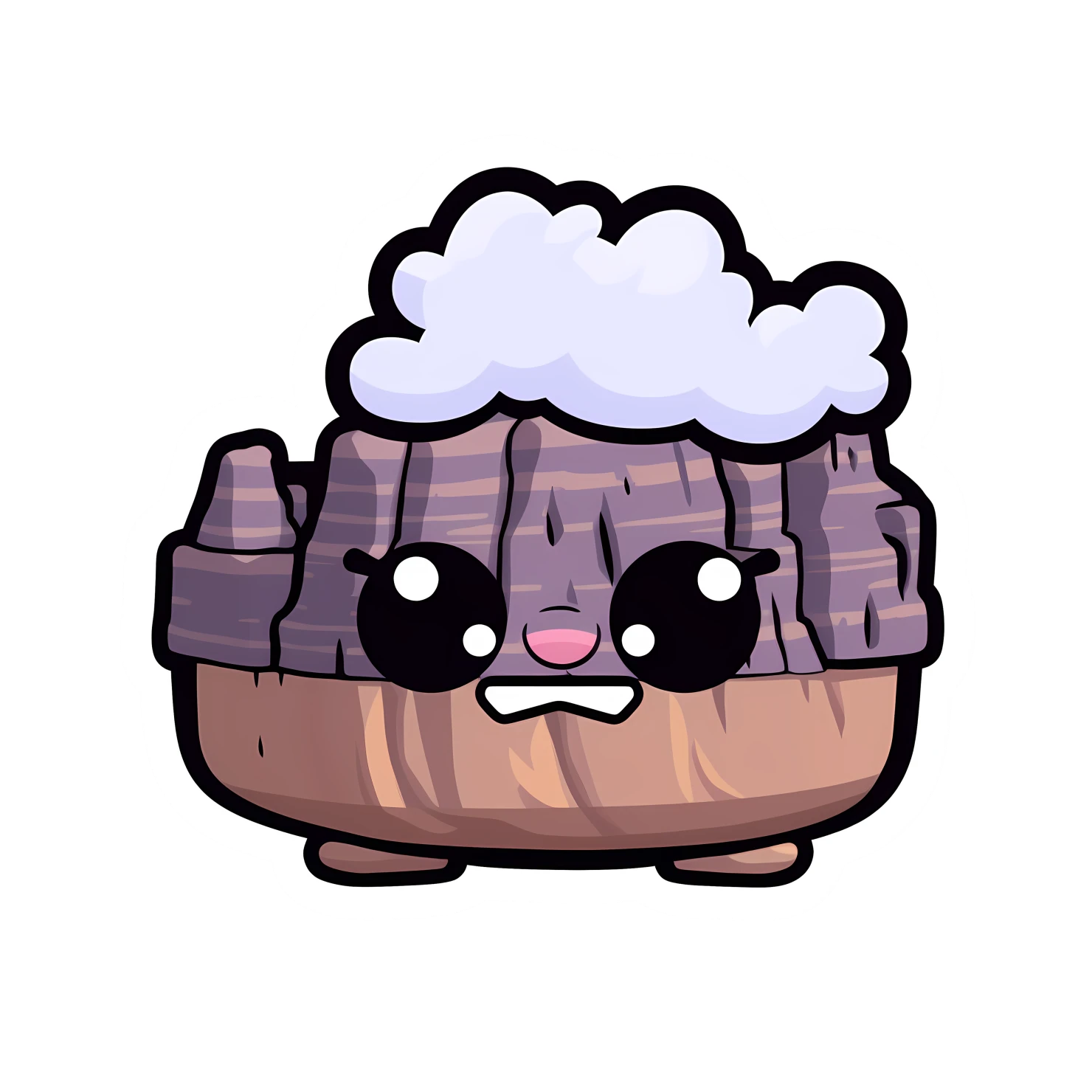 Kawaii grand canyon sticker isolated on transparent background #27913
