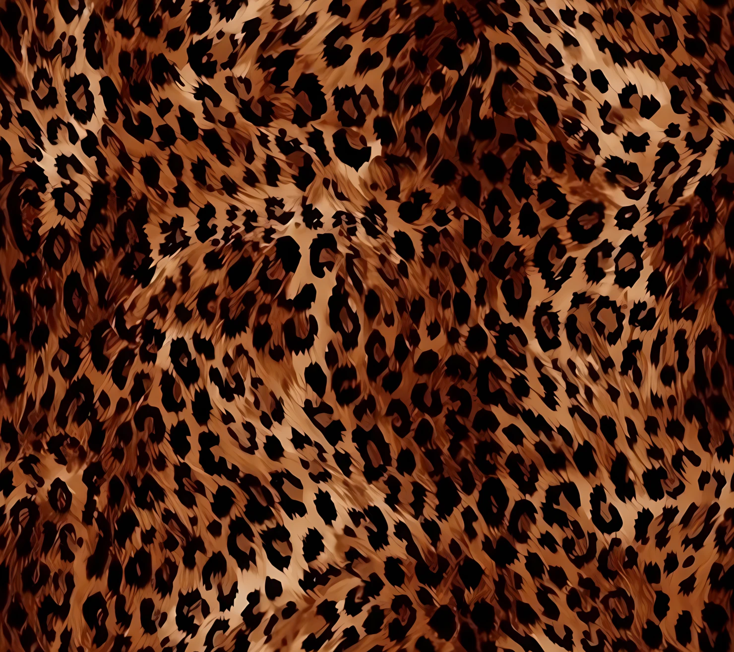 Leopard skin seamless pattern on a background #28775