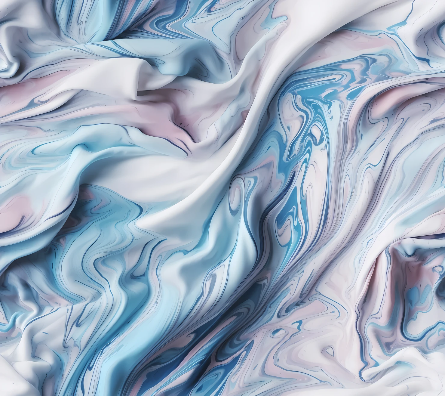 A white background with pastel colors seamless pattern on a blue background #28778