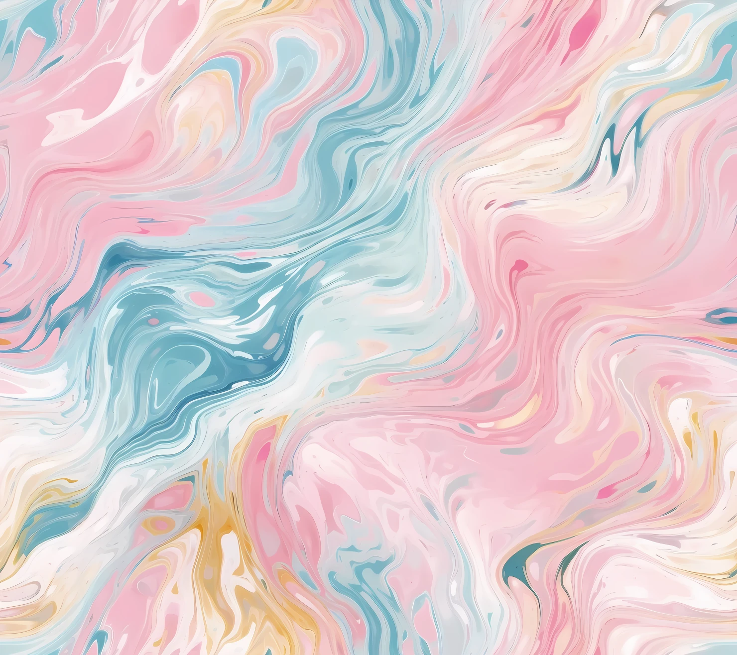 A white background with pastel colors seamless pattern on a blue background #28780