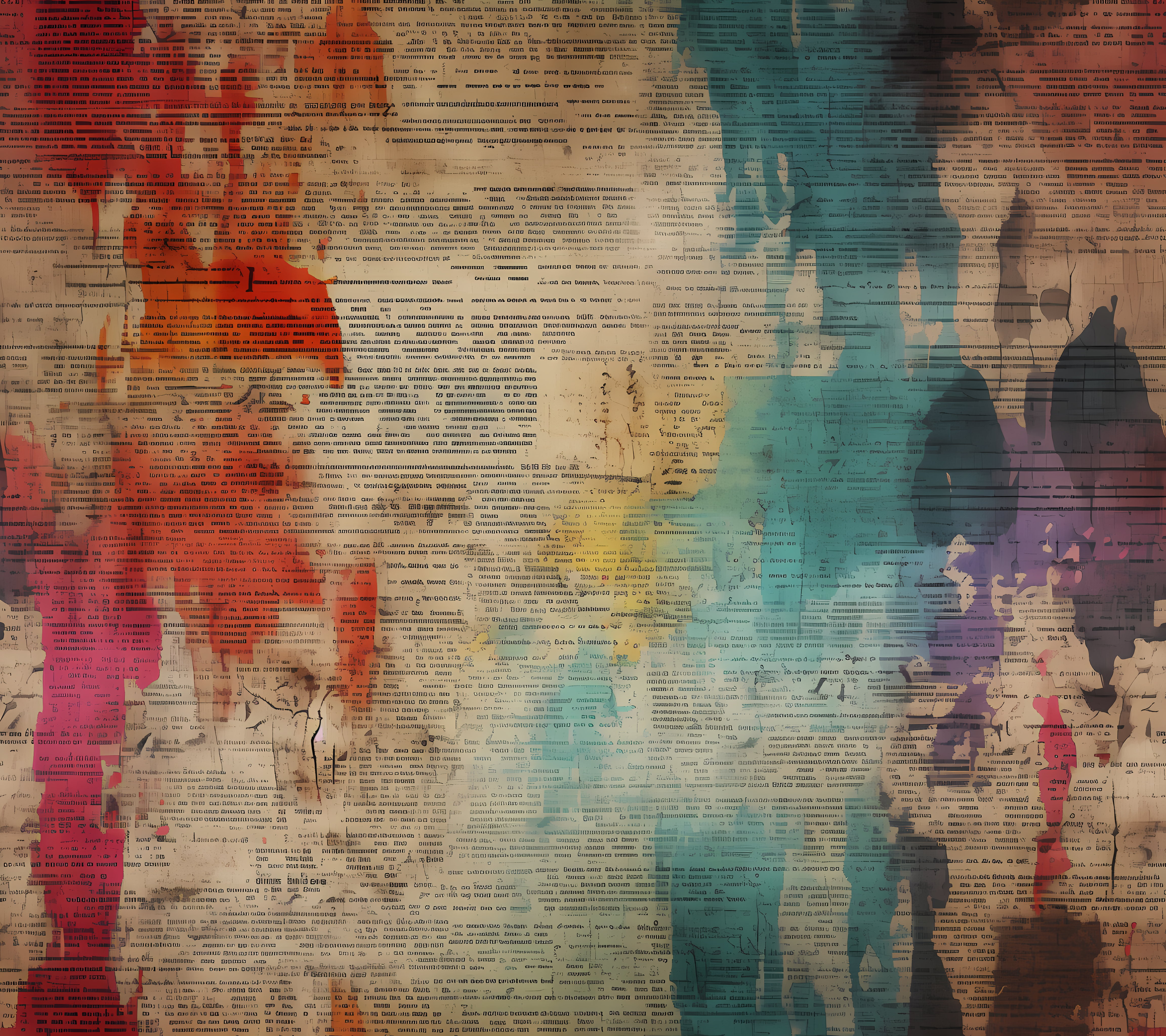 Color grunge texture old newspaper background and space #29536