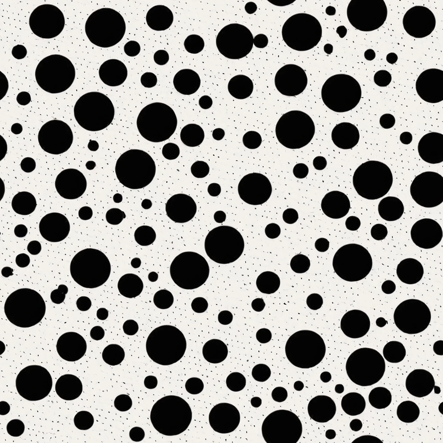 Black dots seamless pattern on a light color background #28832