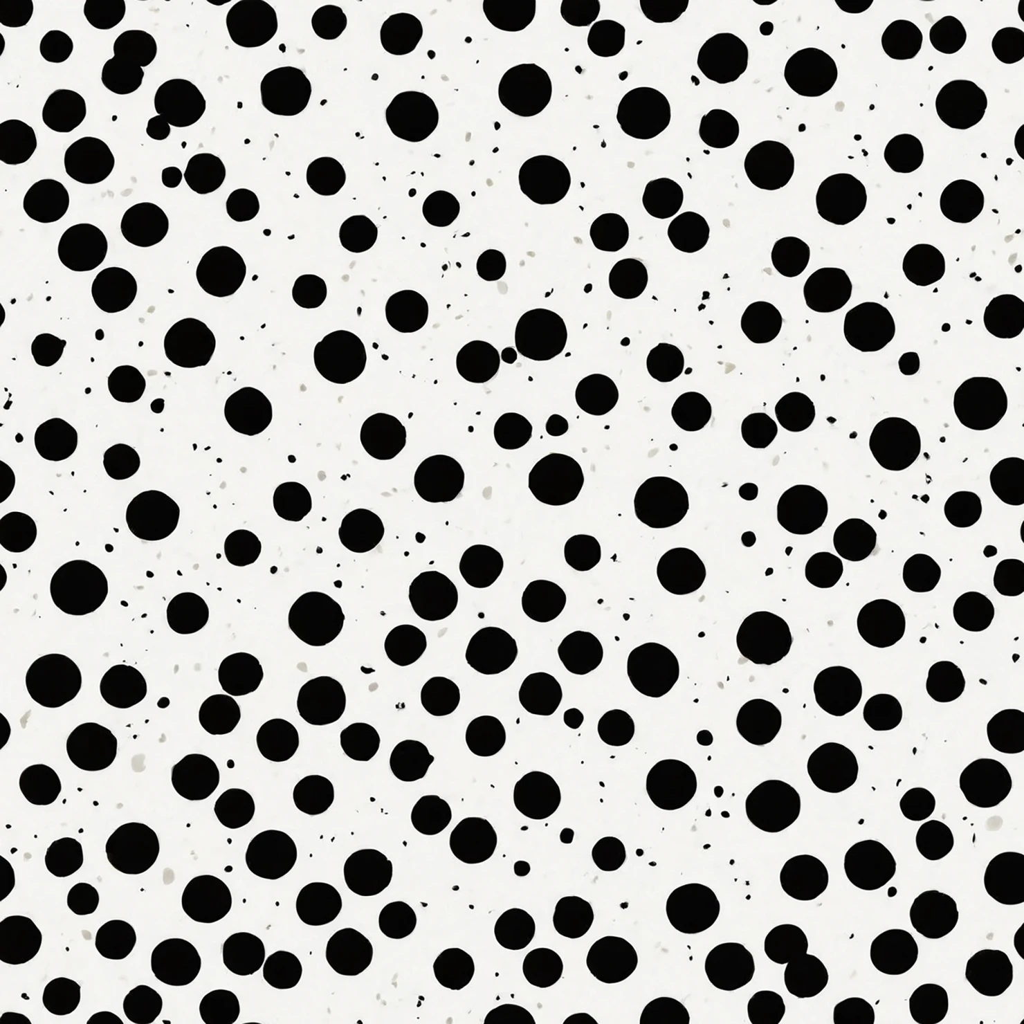 Black dots seamless pattern on a light color background #28838