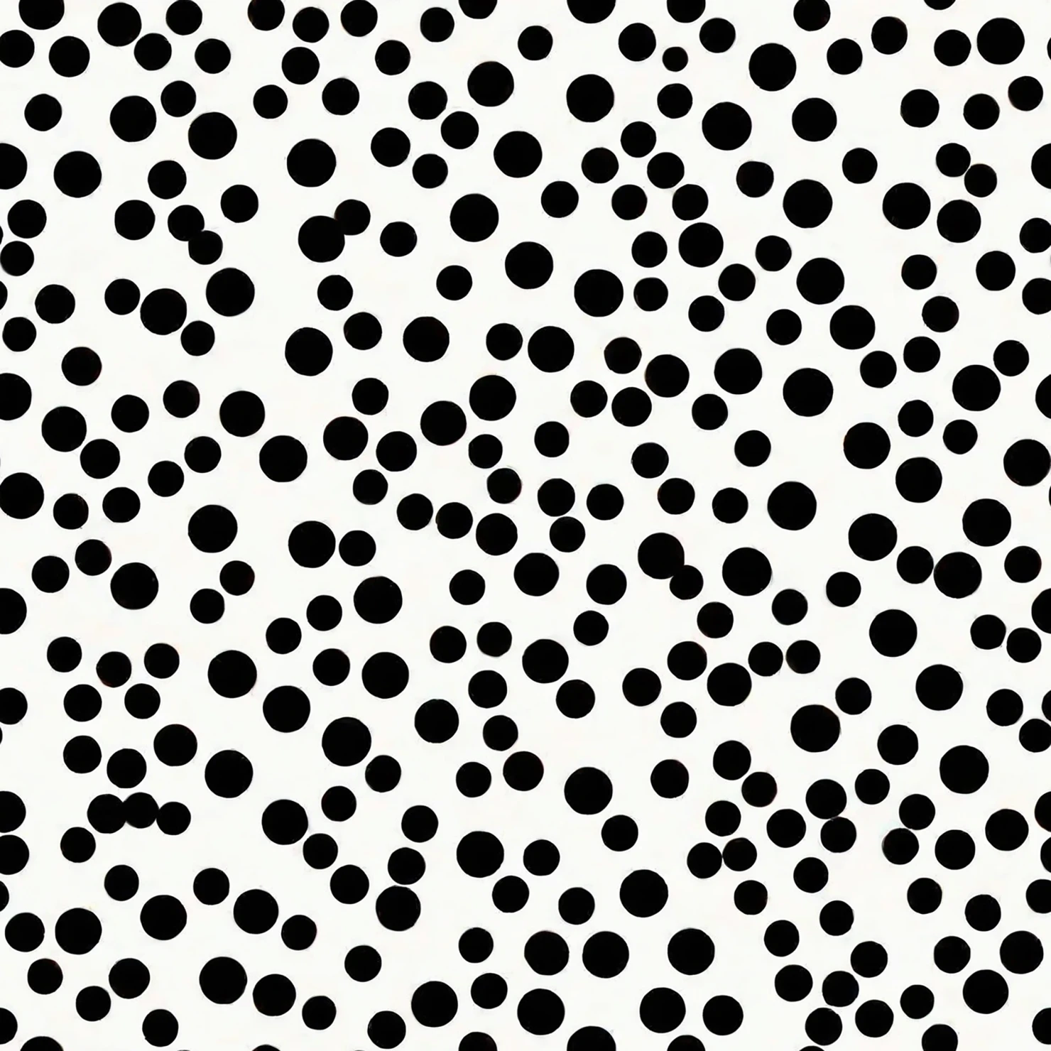 Black dots seamless pattern on a light color background #28842