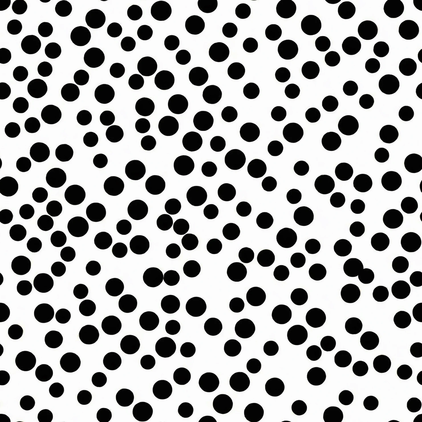 Black dots seamless pattern on a light color background #28852