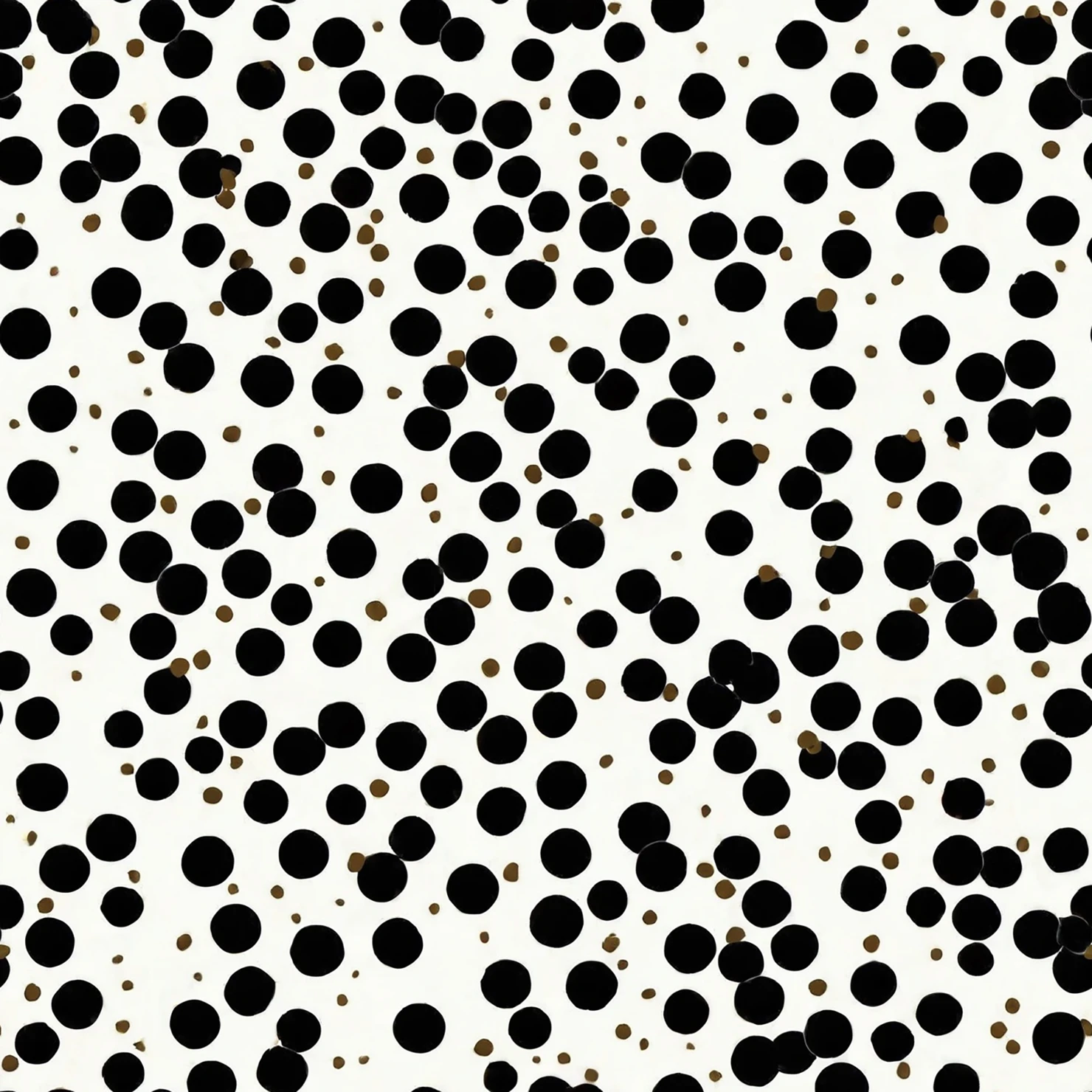Black dots seamless pattern on a light color background #28853
