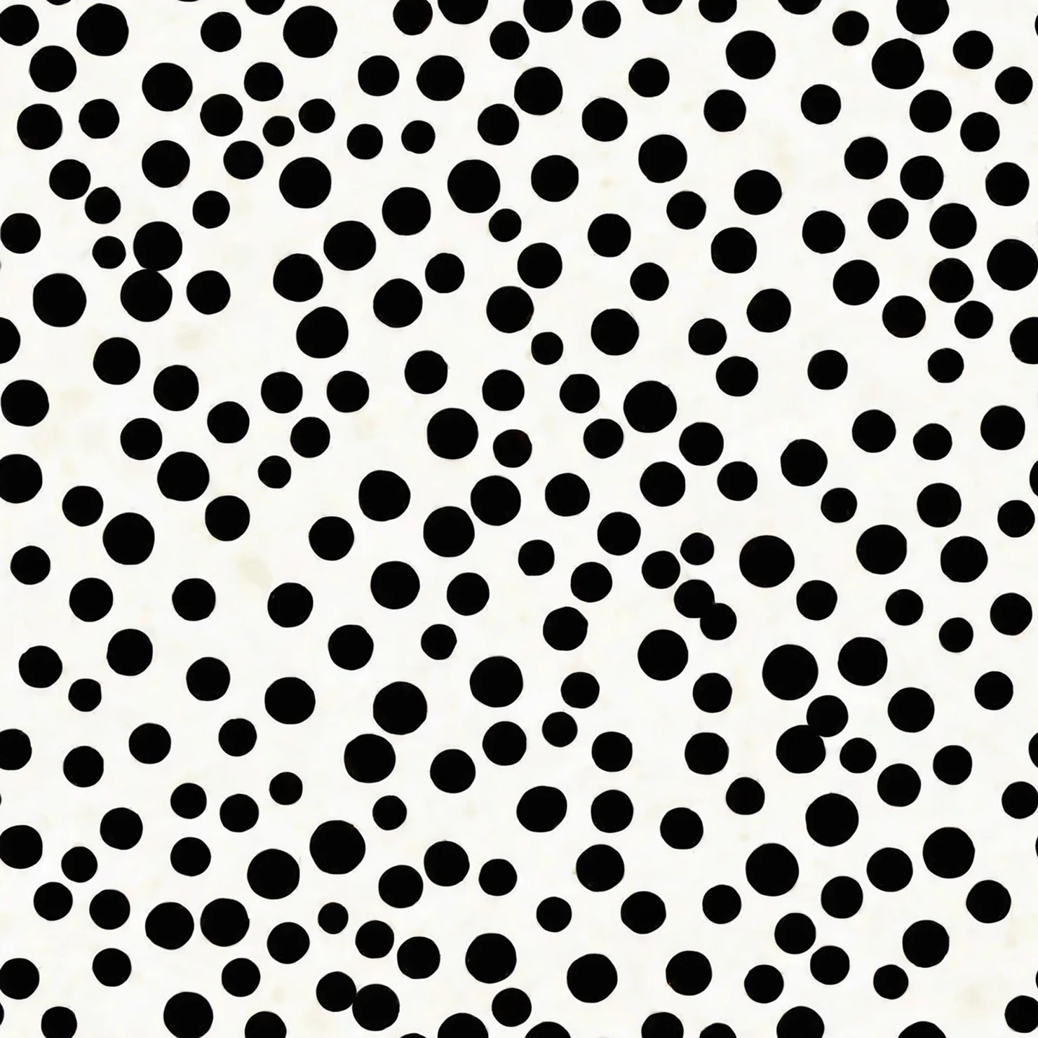 Black dots seamless pattern on a light color background #28855