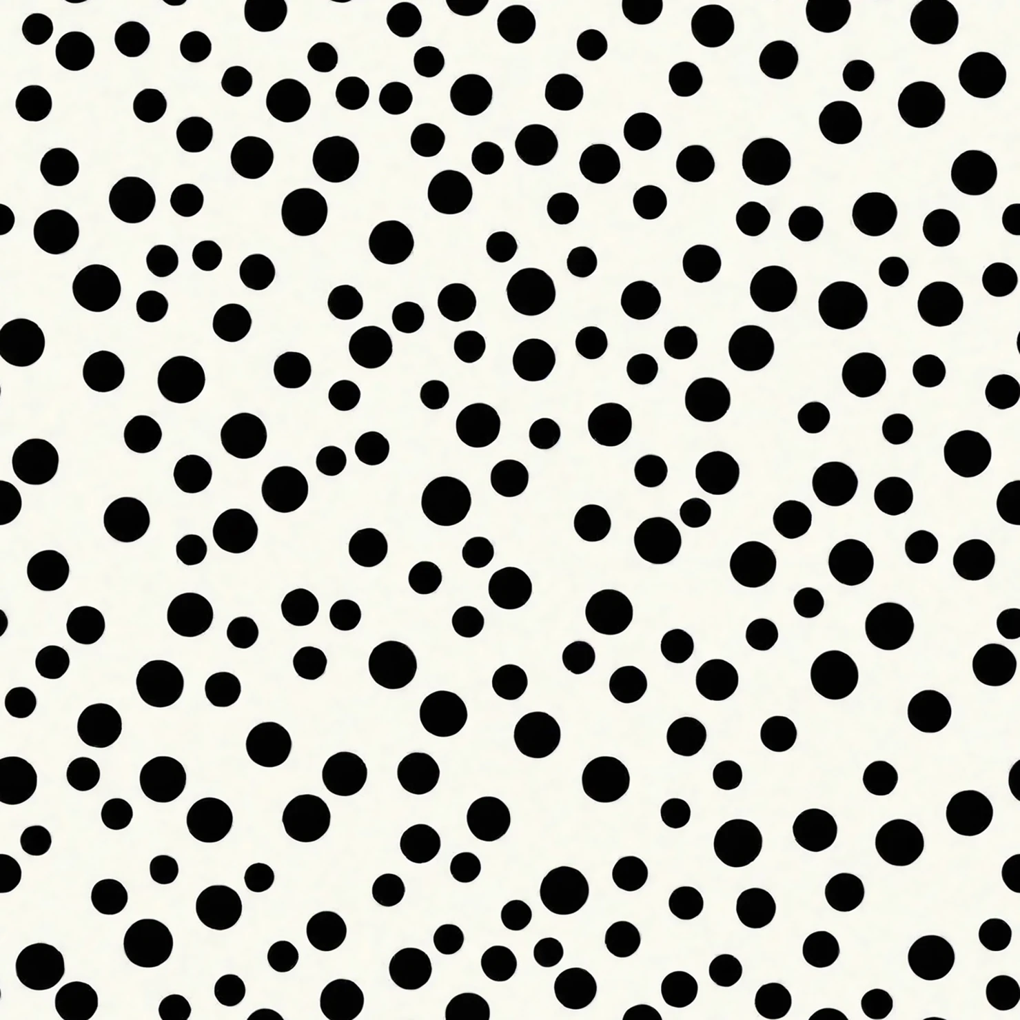Black dots seamless pattern on a light color background #28862