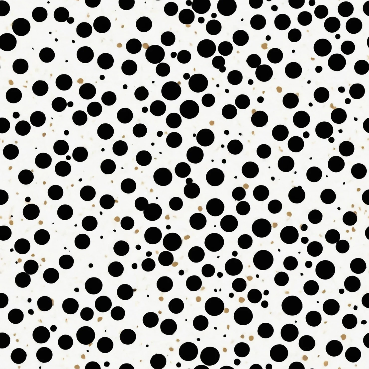 Black dots seamless pattern on a light color background #28865