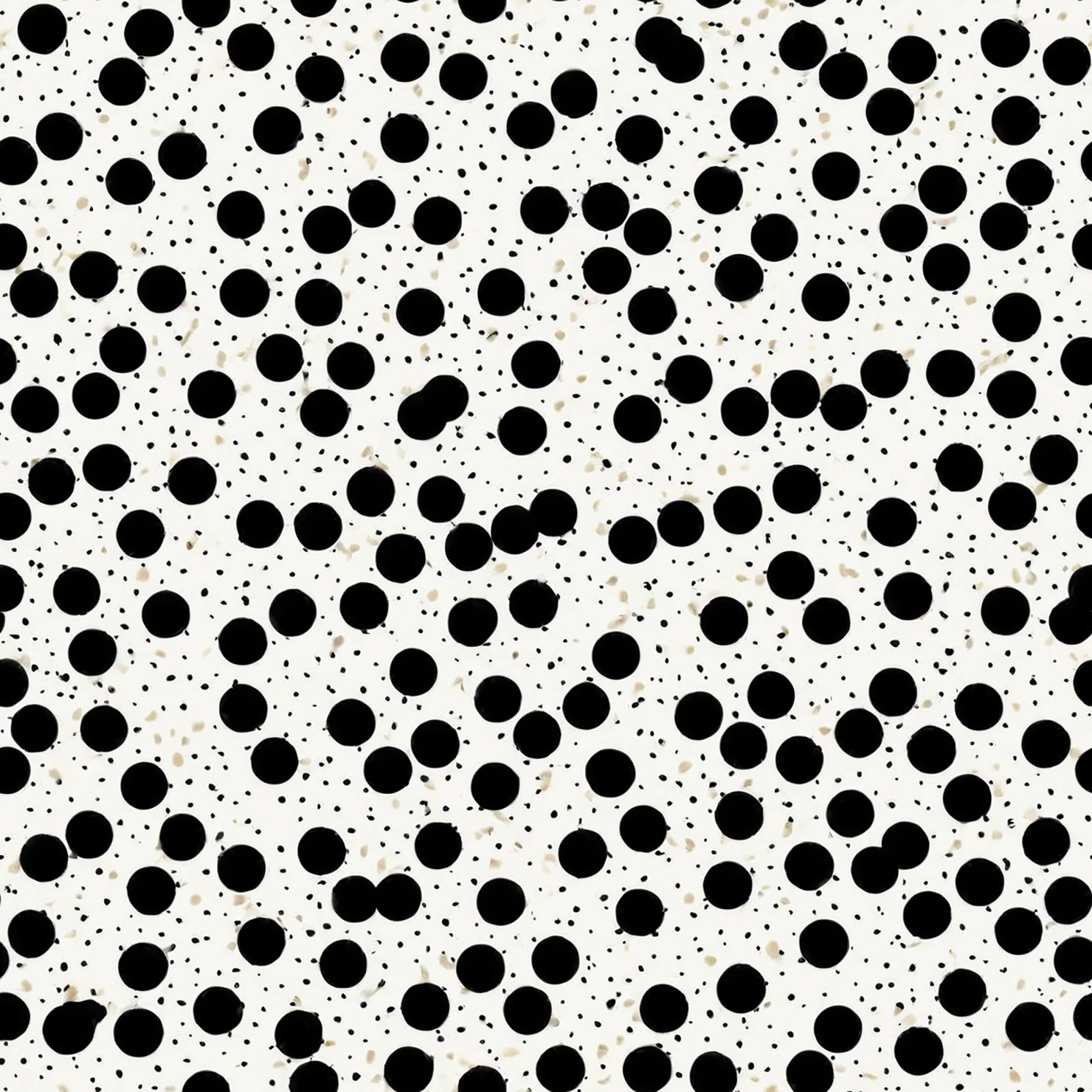 Black dots seamless pattern on a light color background #28867
