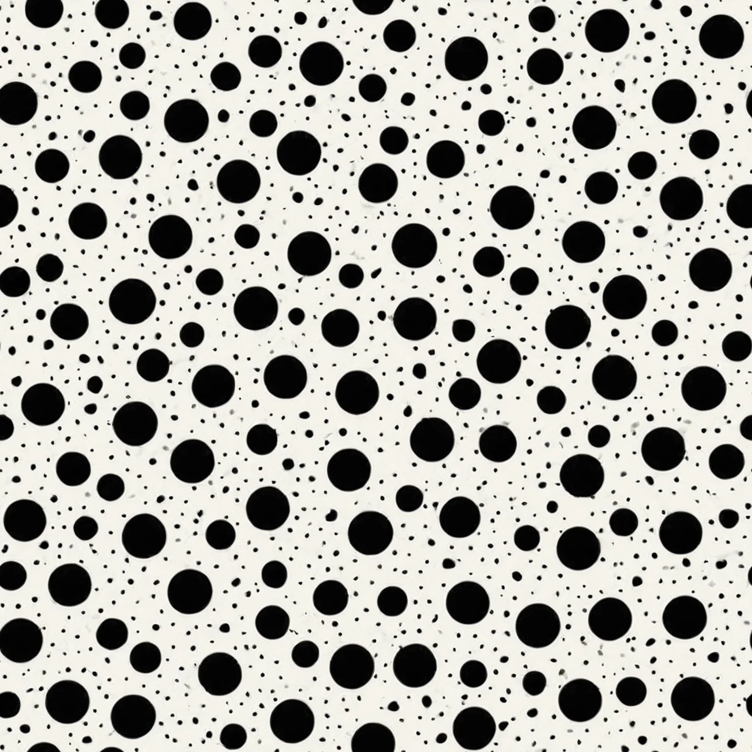 Black dots seamless pattern on a light color background #28872