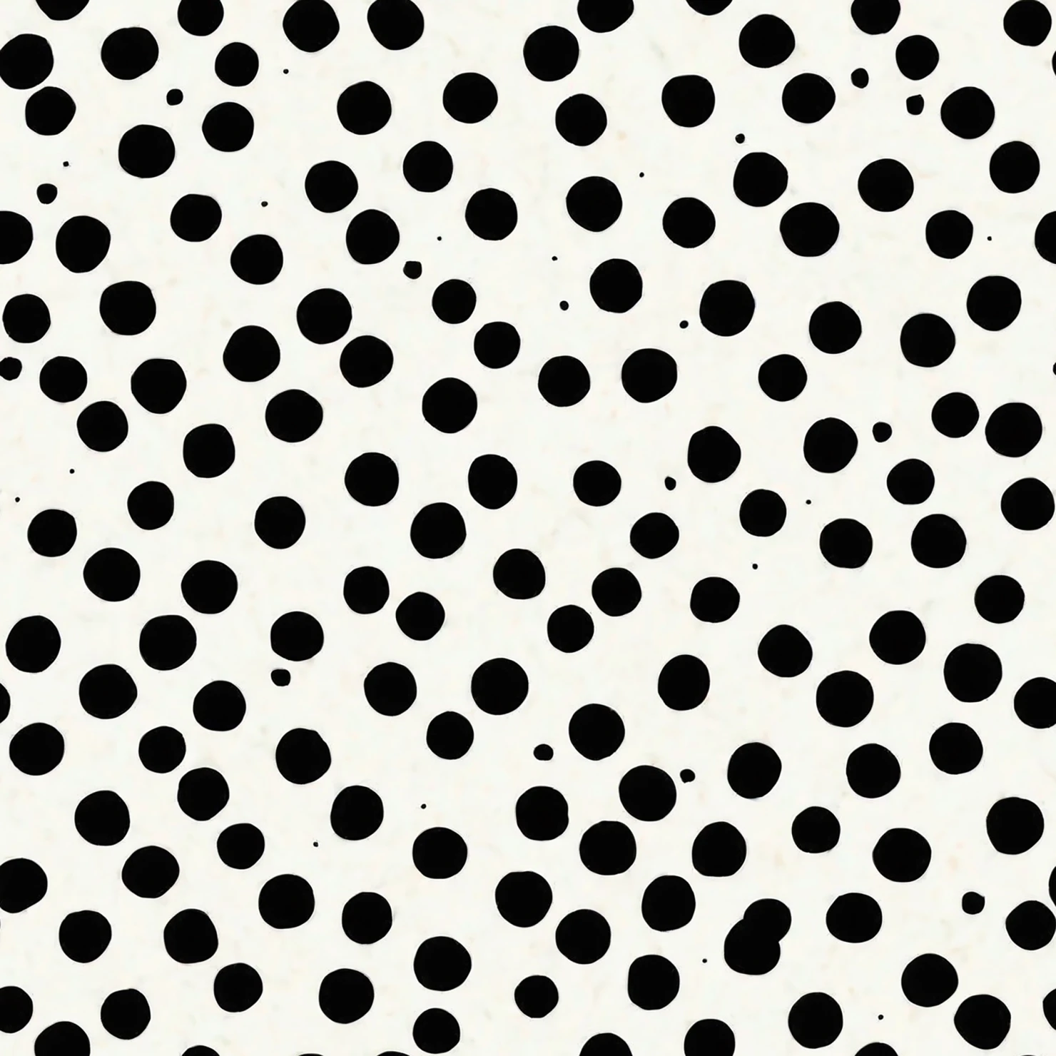 Black dots seamless pattern on a light color background #28873