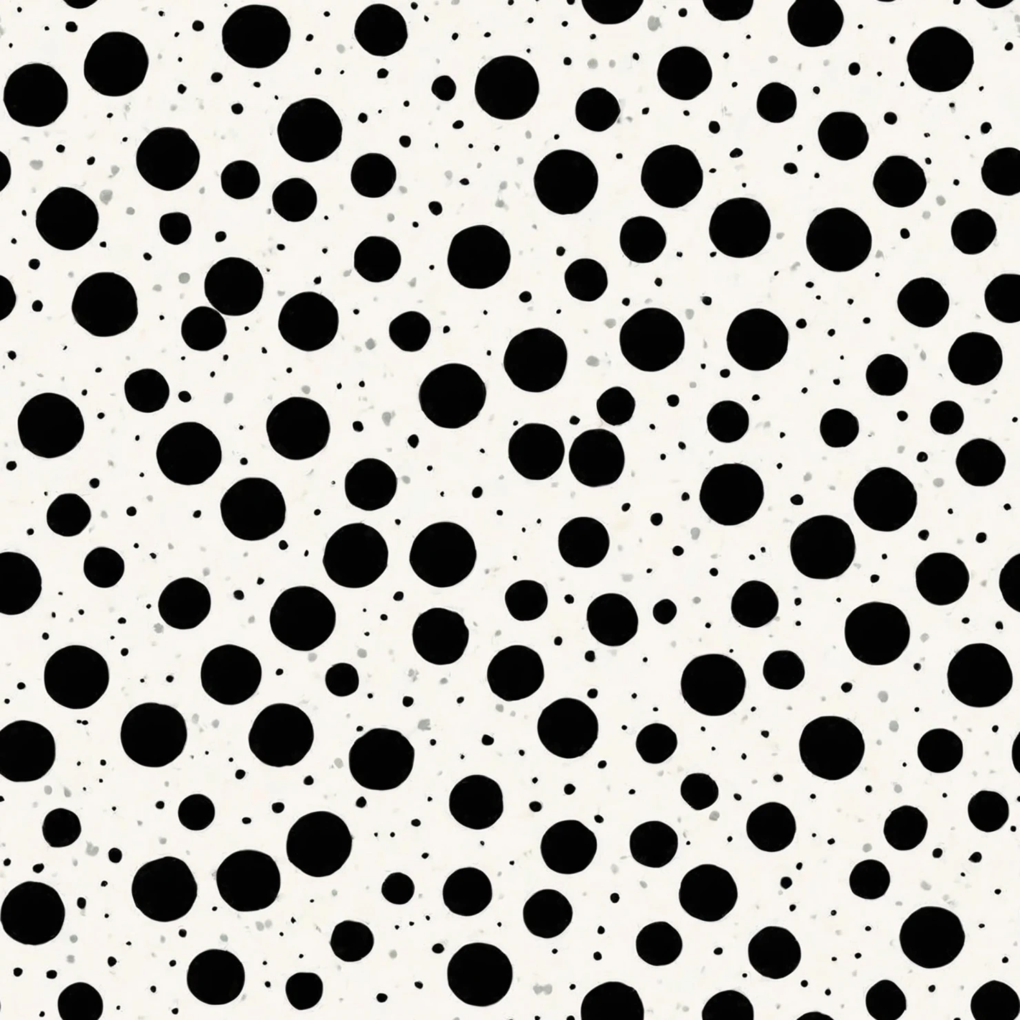Black dots seamless pattern on a light color background #28876