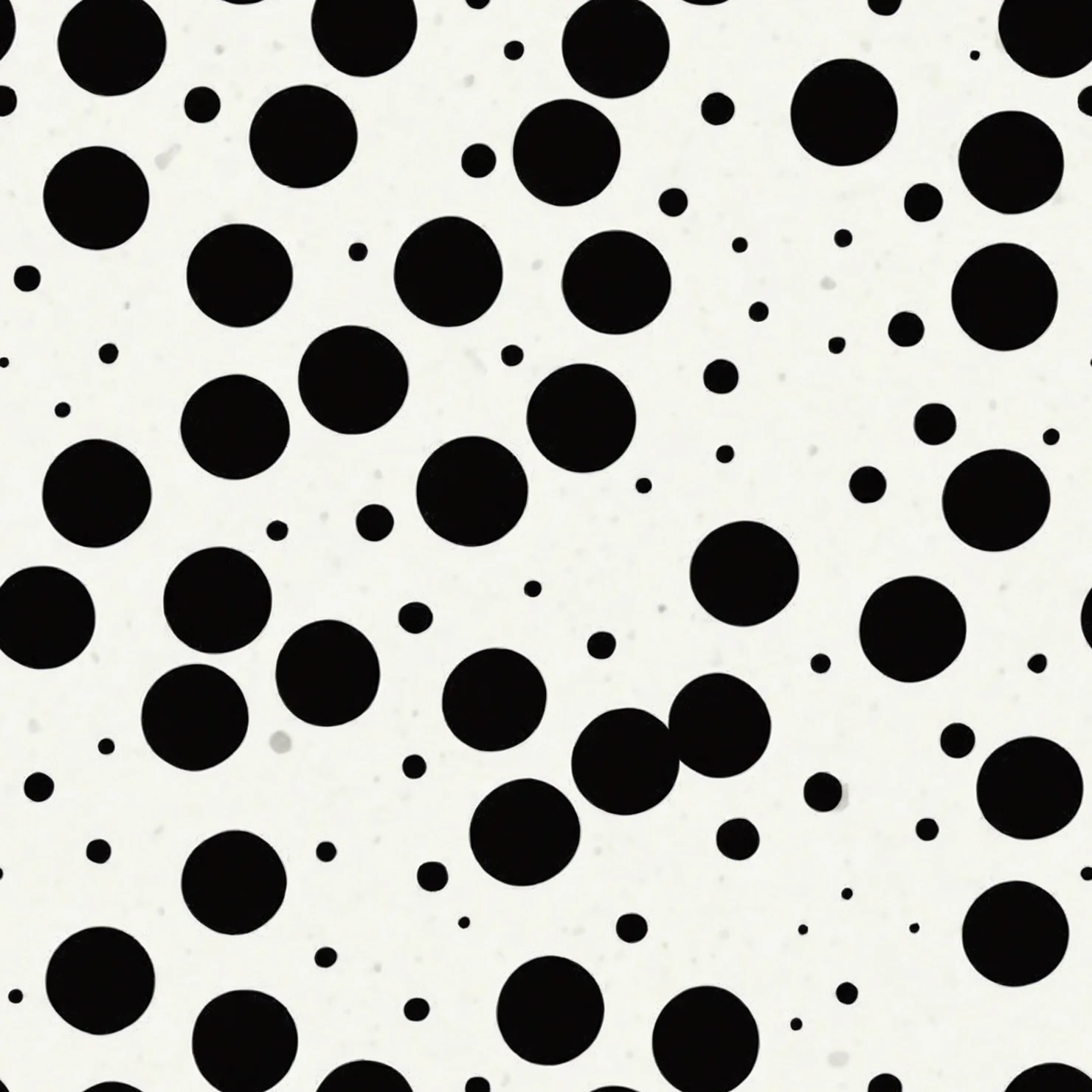 Black dots seamless pattern on a light color background #28878