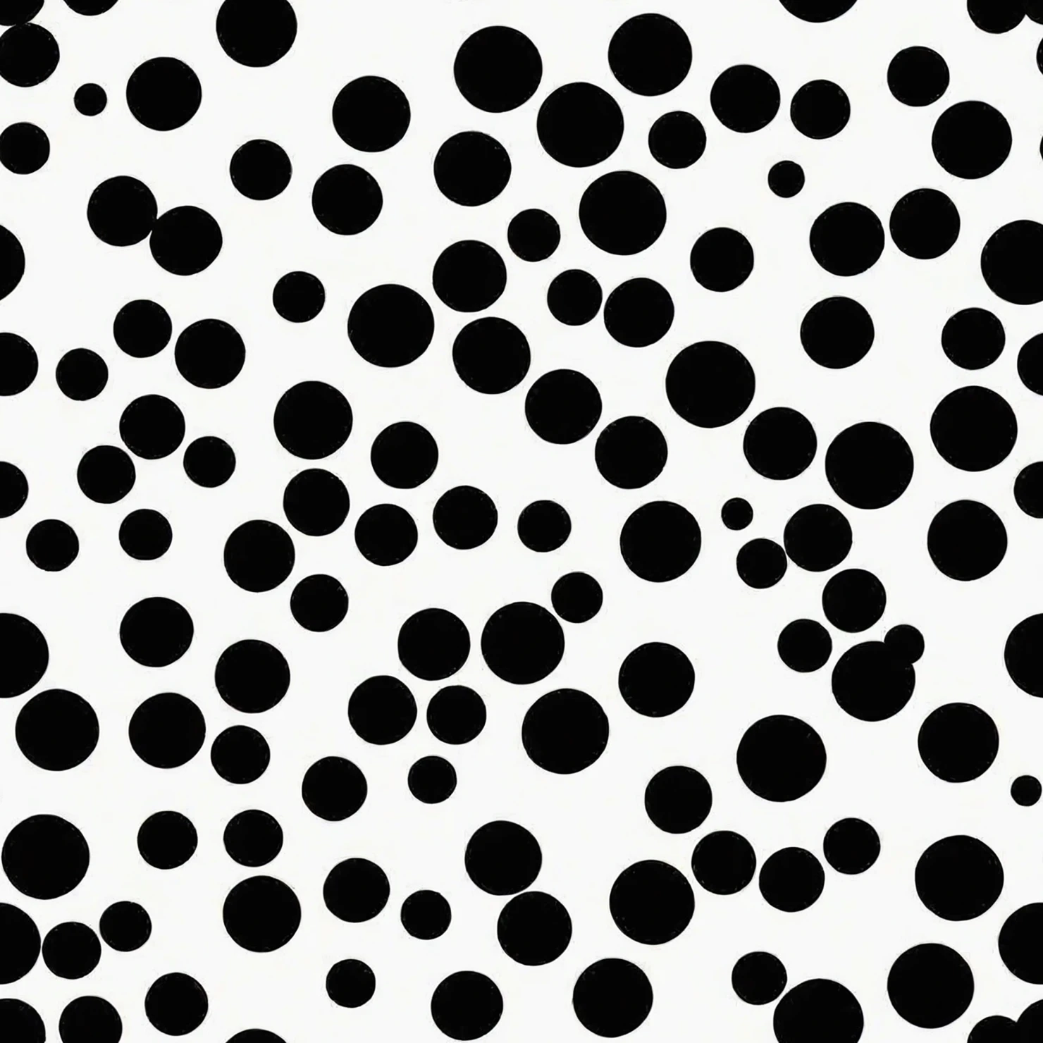 Black dots seamless pattern on a light color background #28881