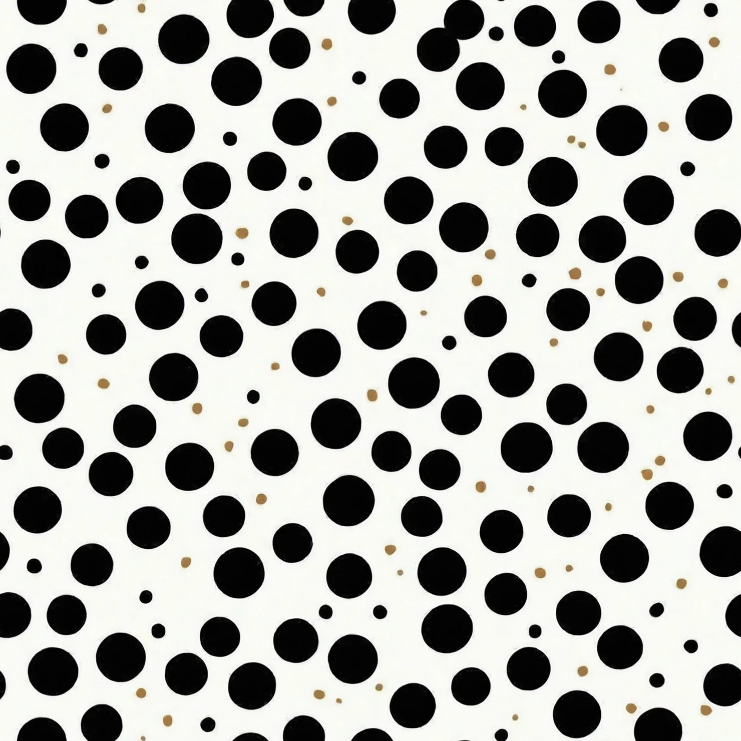 Black dots seamless pattern on a light color background #28889