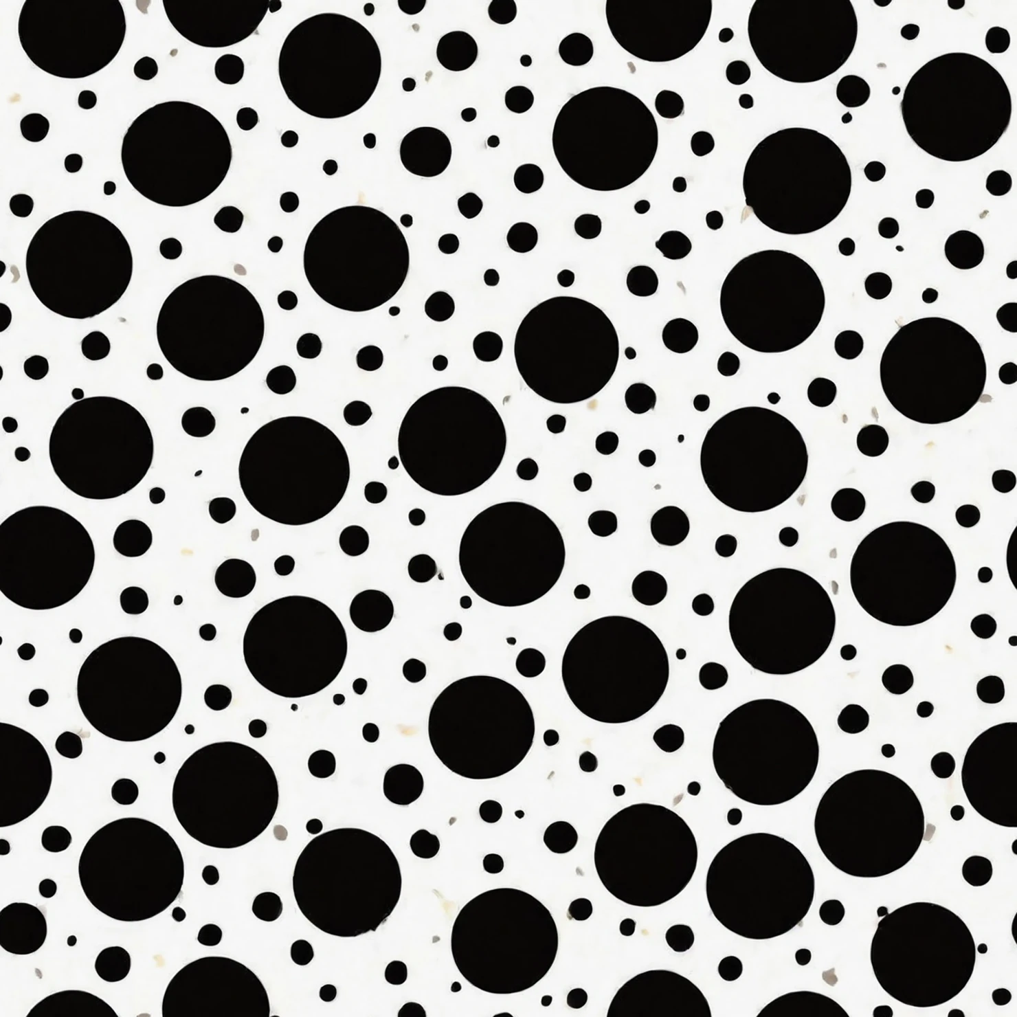 Black dots seamless pattern on a light color background #28891