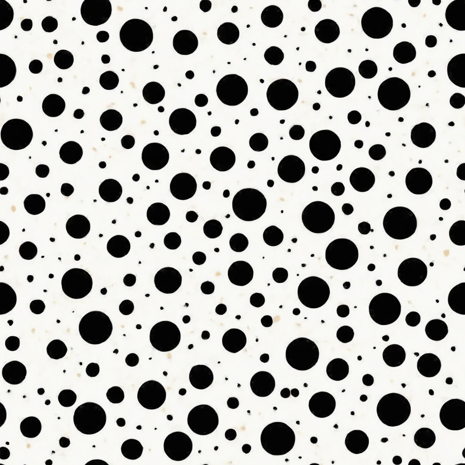 Black dots seamless pattern on a light color background #28899